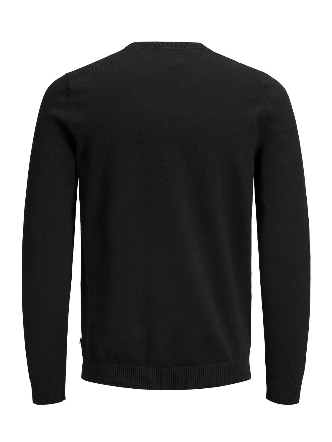 JACK & JONES MAGLIONE GIROCOLLO BASIC - Col. Nero
