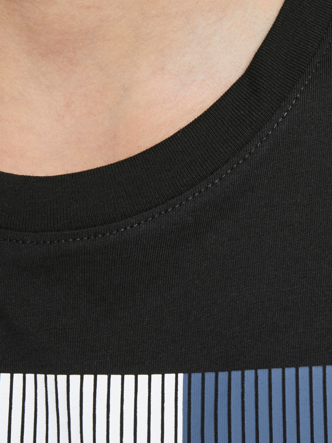 JUNIOR JACK & JONES T-SHIRT CON LOGO - Col. nero