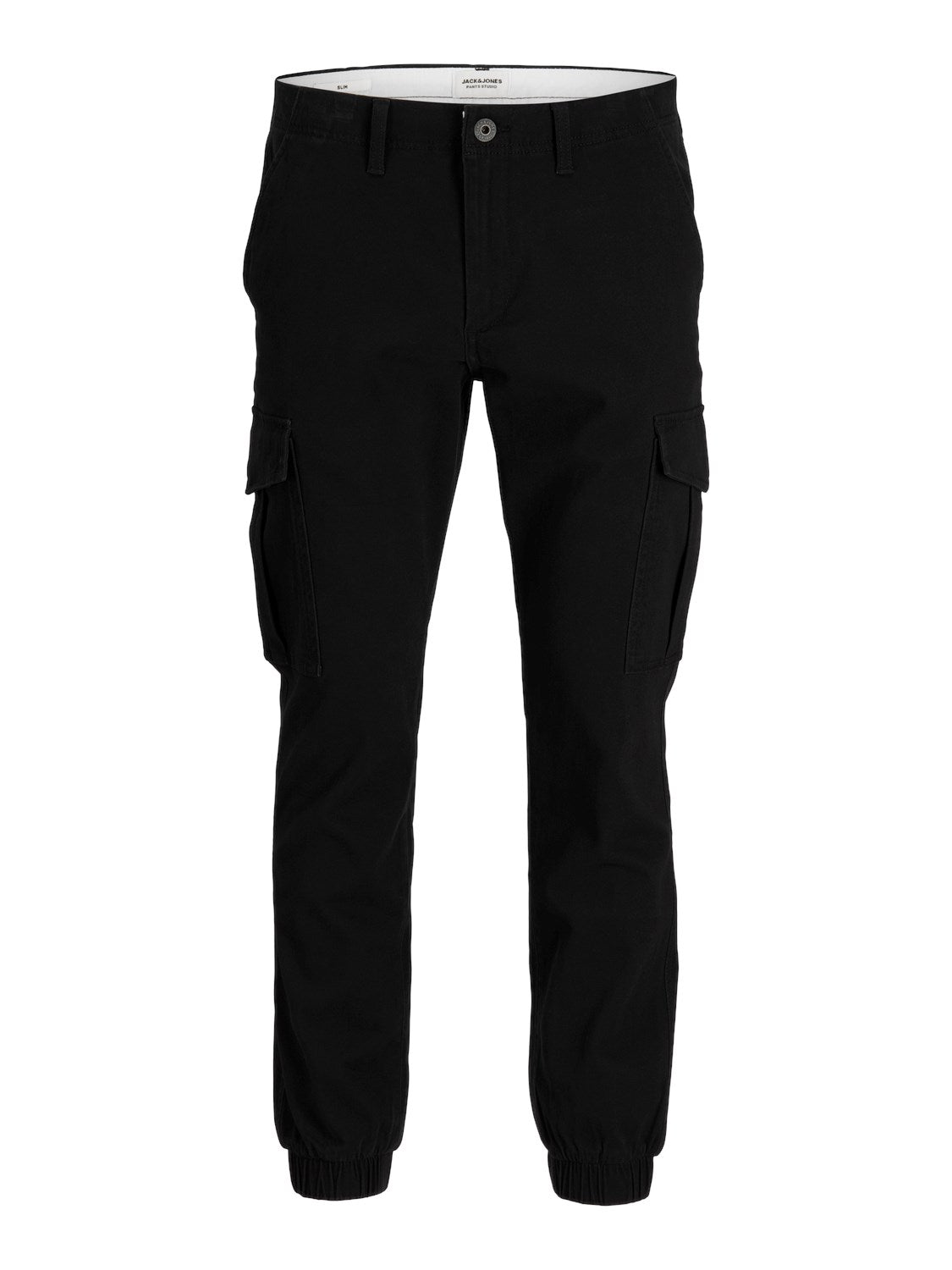 JACK & JONES PANTALONI CARGO CON TASCHE LATERALI - Col. Nero