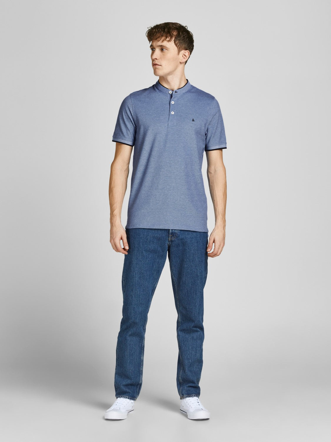 POLO "JACK & JONES PREMIUM" - Bright Cobalt