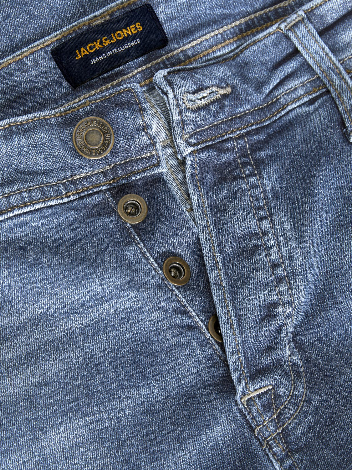 JACK & JONES JEANS SLIM - Blue Denim