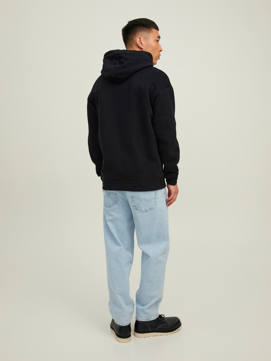 JACK & JONES FELPA CON CAPPUCCIO CLASSIC - Col. nero