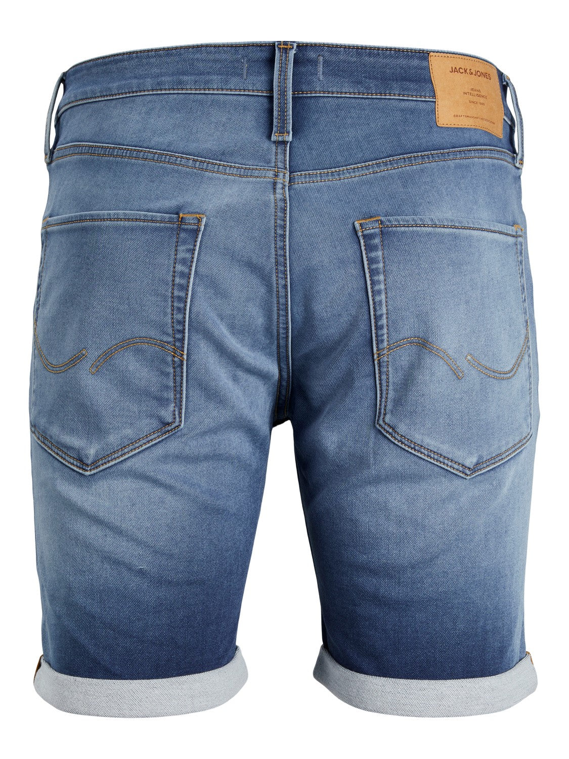 JACK & JONES BERMUDA IN JEANS - BLUE DENIM