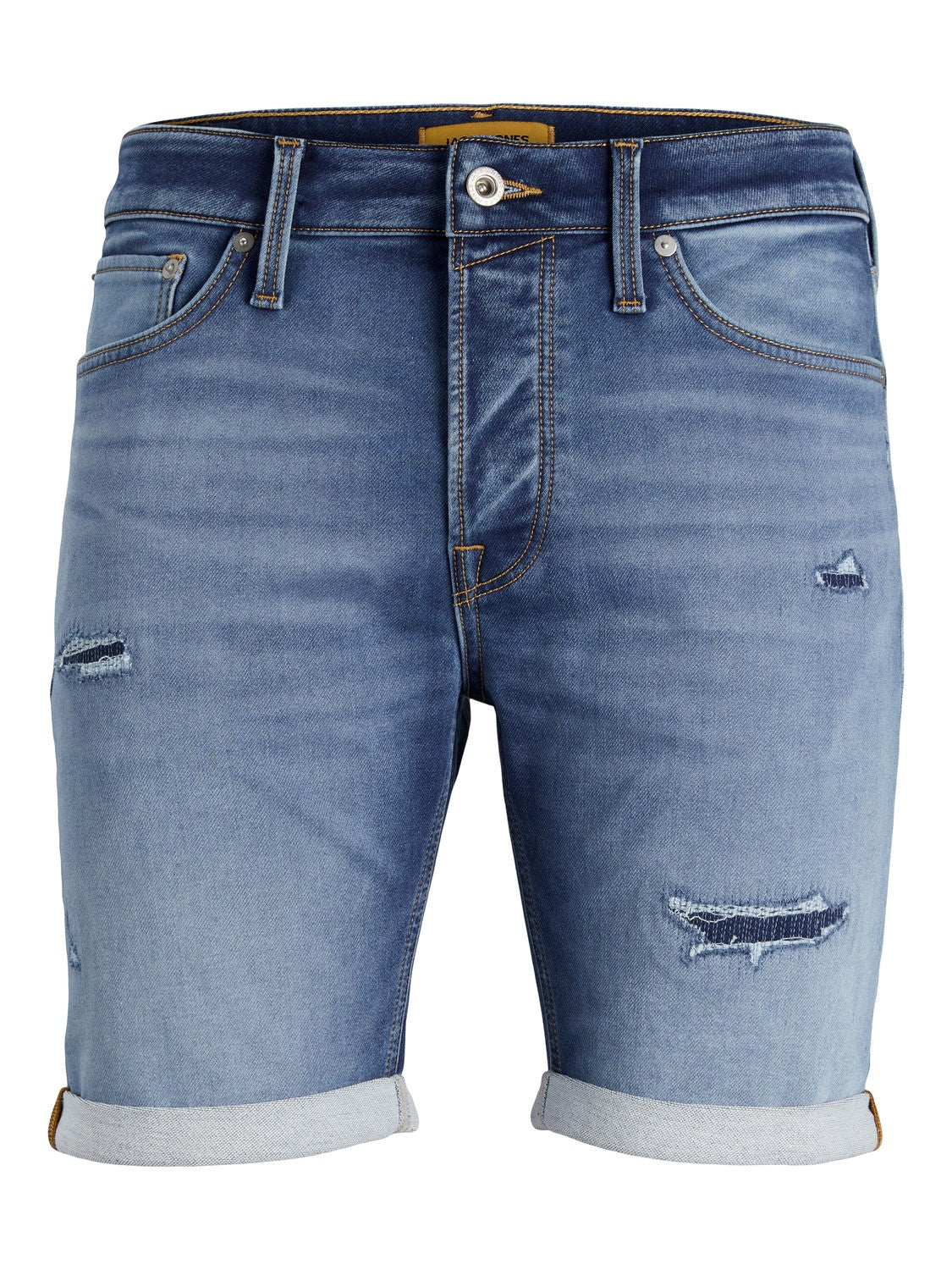 JACK & JONES BERMUDA IN JEANS - BLUE DENIM