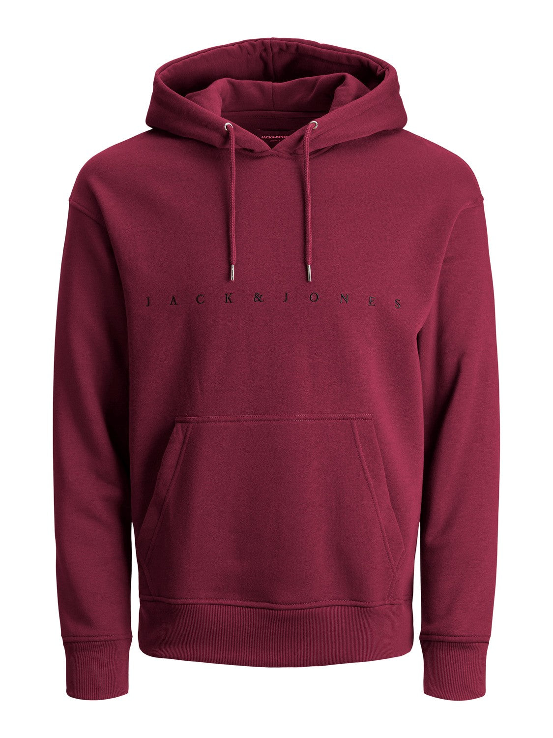 JACK & JONES FELPA CON CAPPUCCIO "ORIGINALS" - Col. BORDEAUX