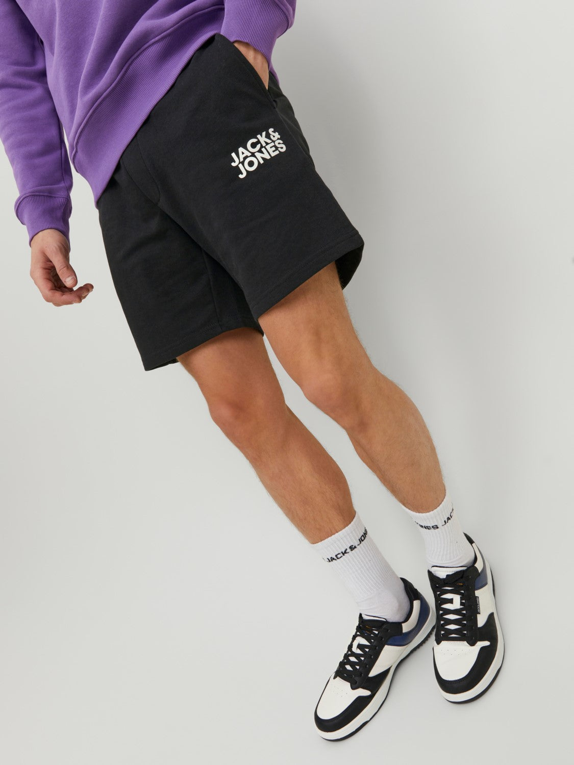 JACK & JONES SHORTS CON LOGO - Col. nero