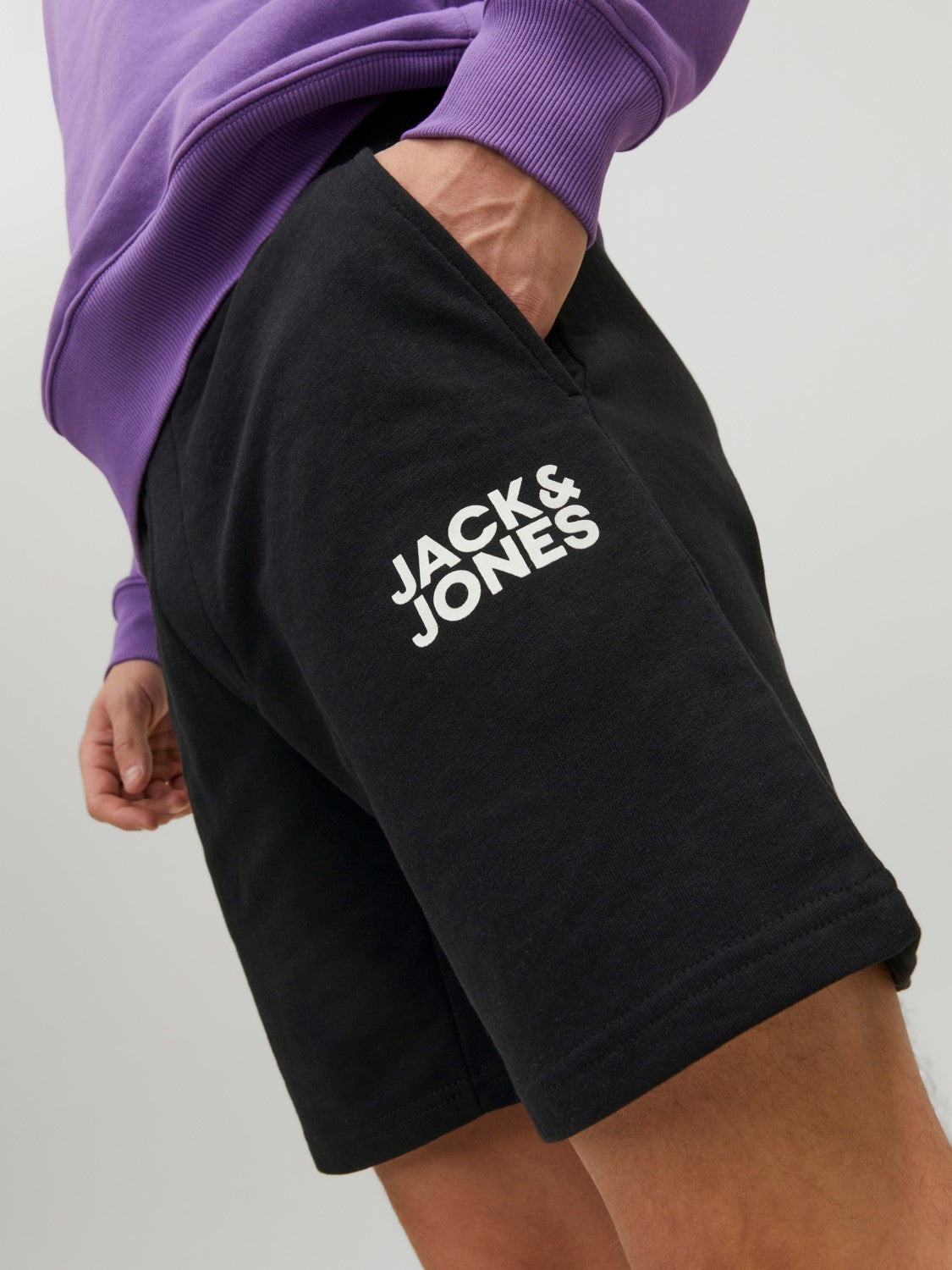 JACK & JONES SHORTS CON LOGO - Col. nero