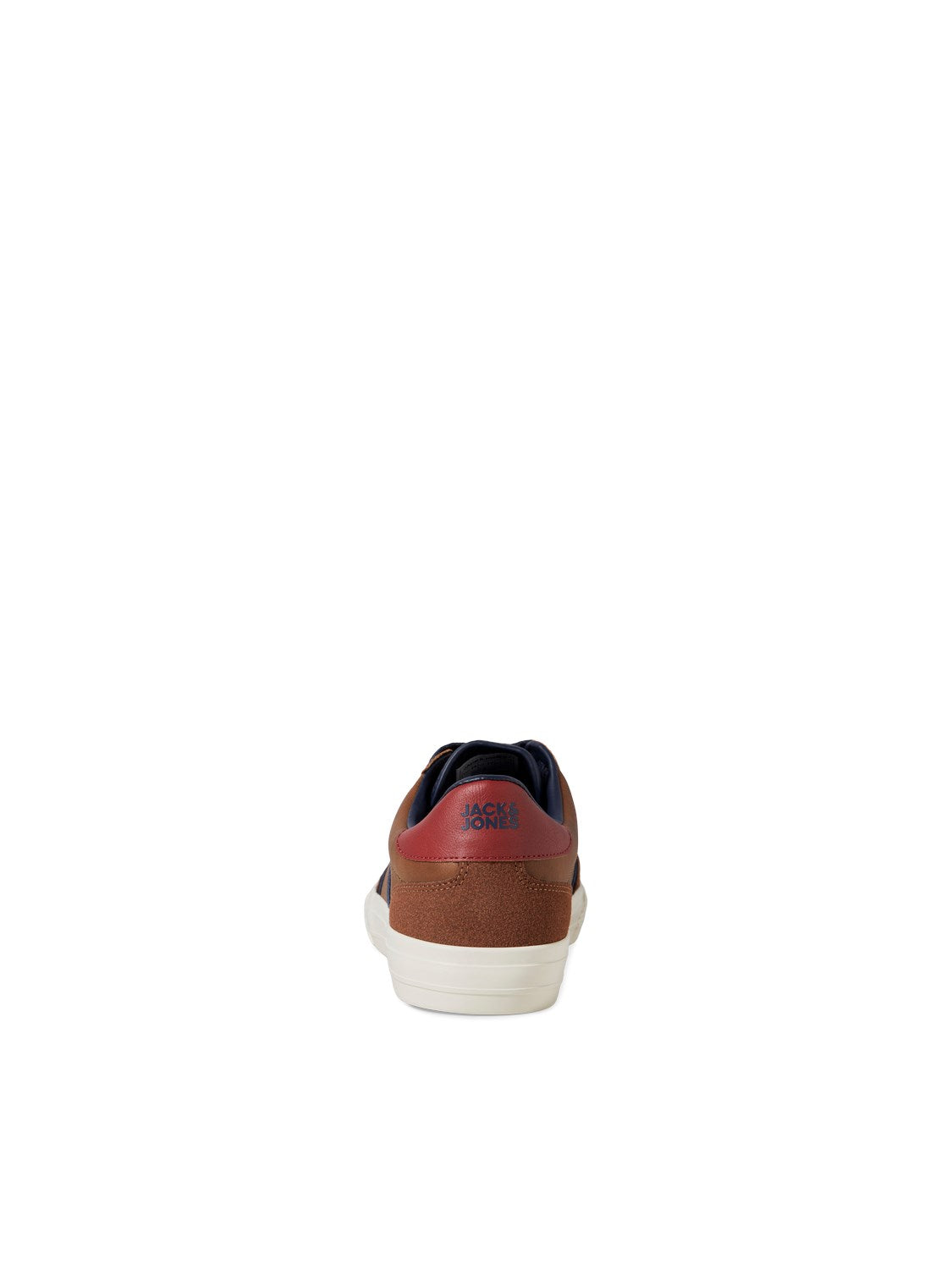 JACK & JONES SNEAKERS - Cognac Navy / Red