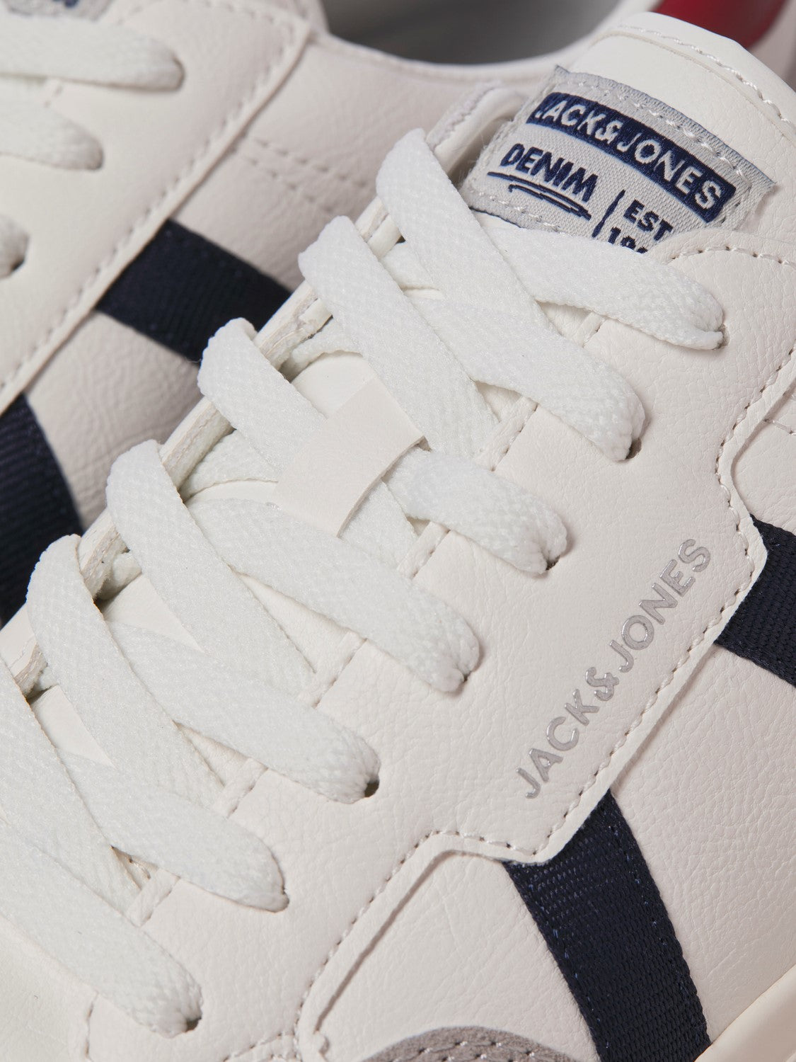 JACK & JONES SNEAKERS - Navy / Red