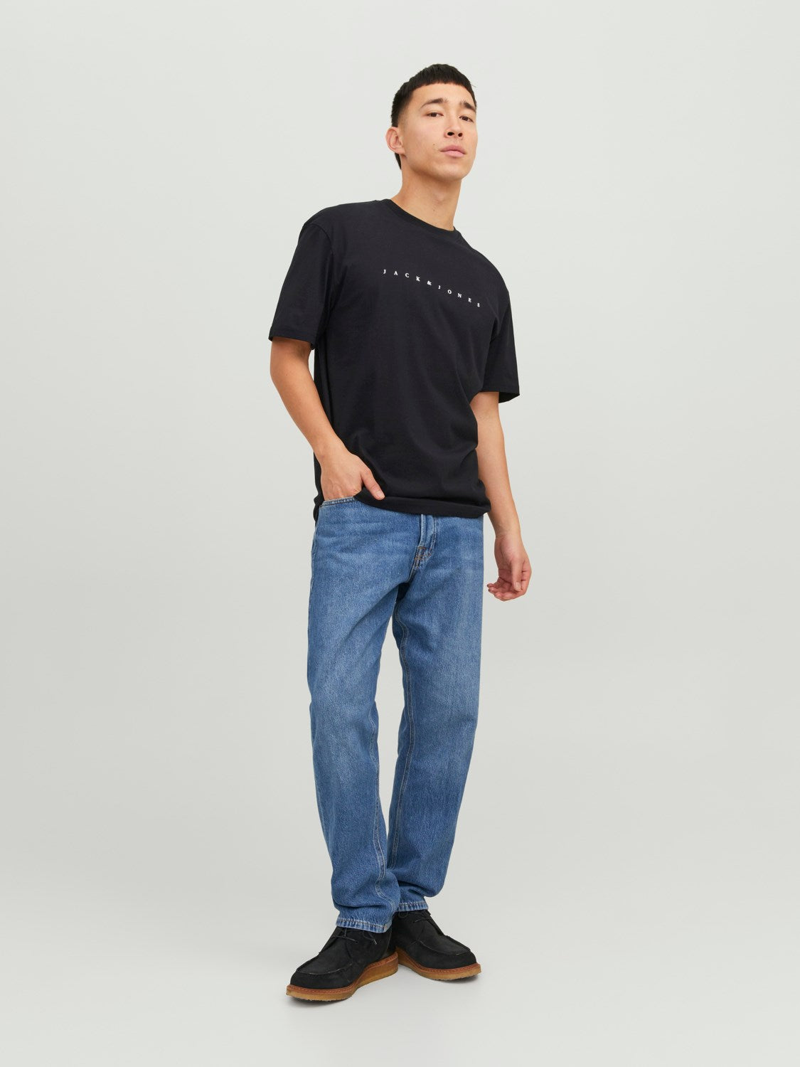 JACK & JONES T-SHIRT ESSENTIALS - Col. Nero