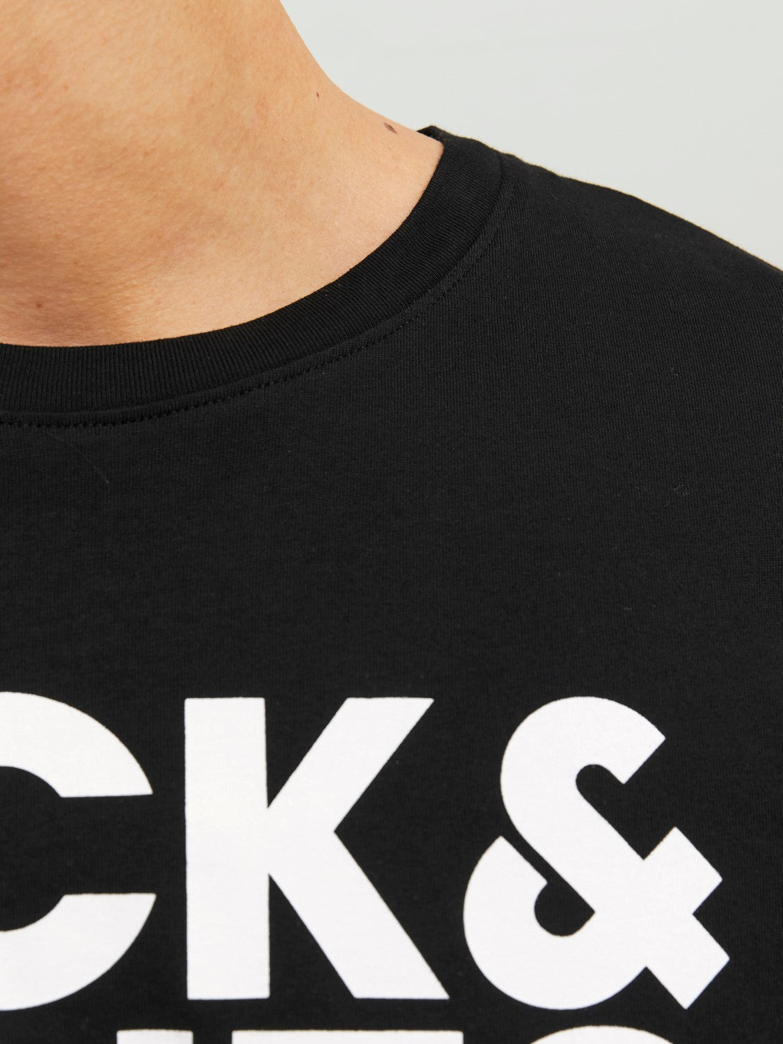 JACK & JONES T-SHIRT CON LOGO - Col. nero