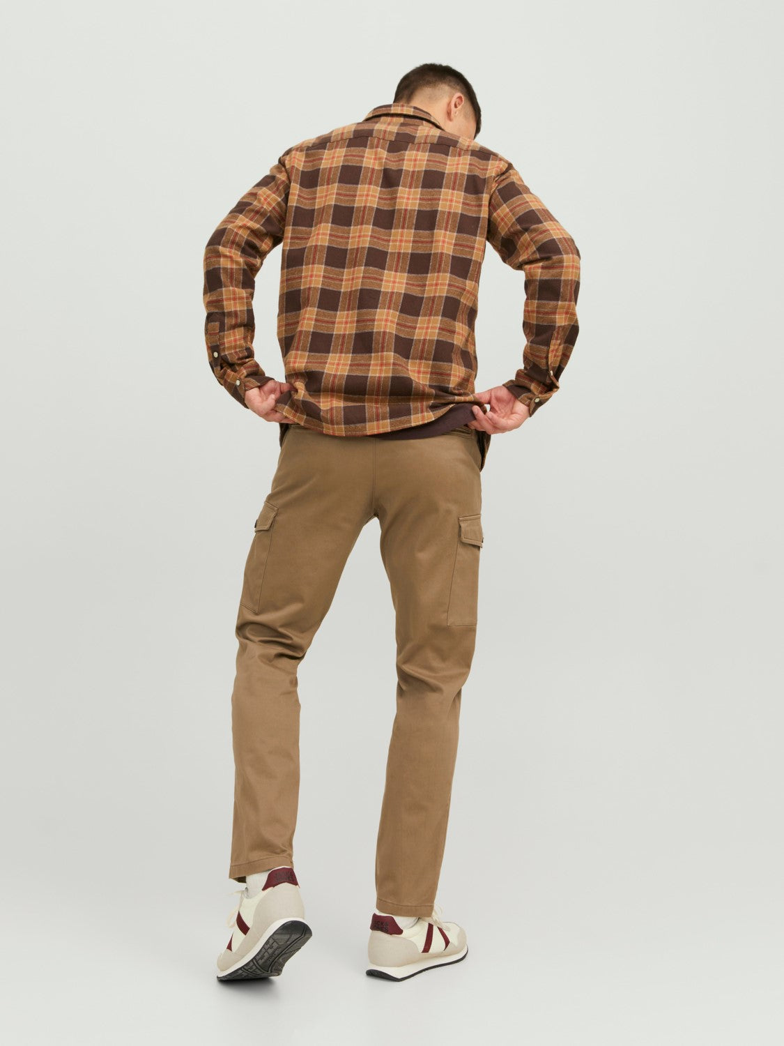 JACK & JONES PANTALONI CARGO CON TASCHE LATERALI - Col. Beige