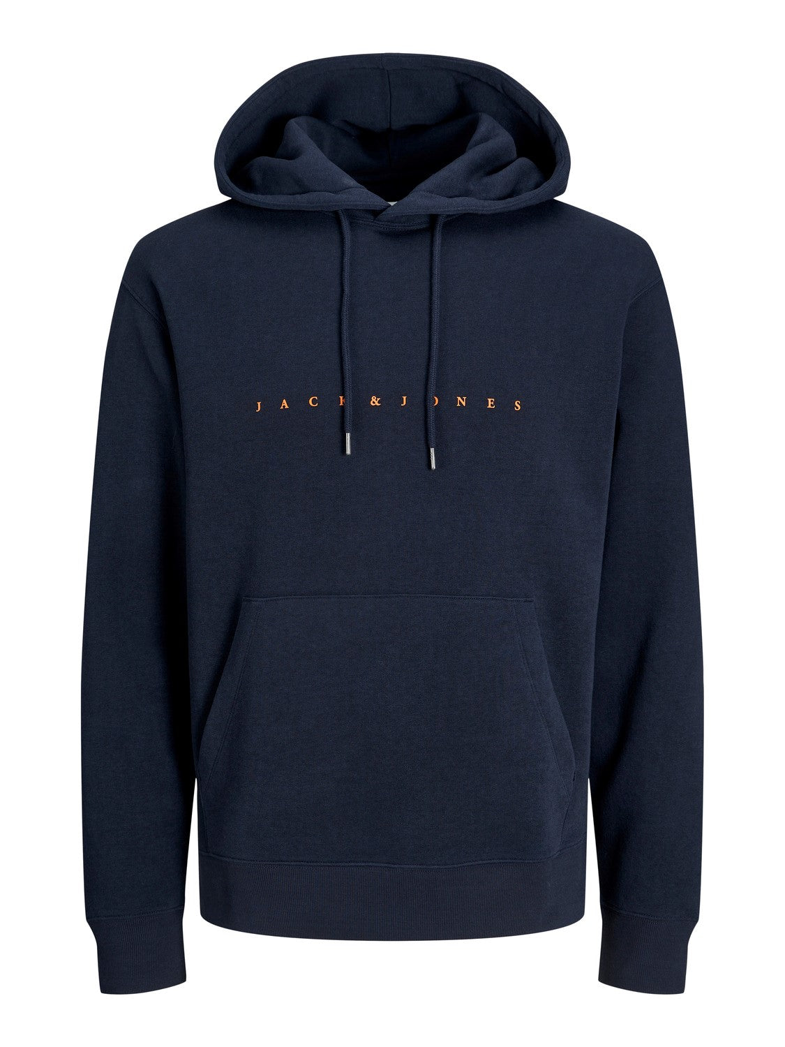 JACK & JONES FELPA CON CAPPUCCIO "ESSENTIALS" - Col. Dark Navy