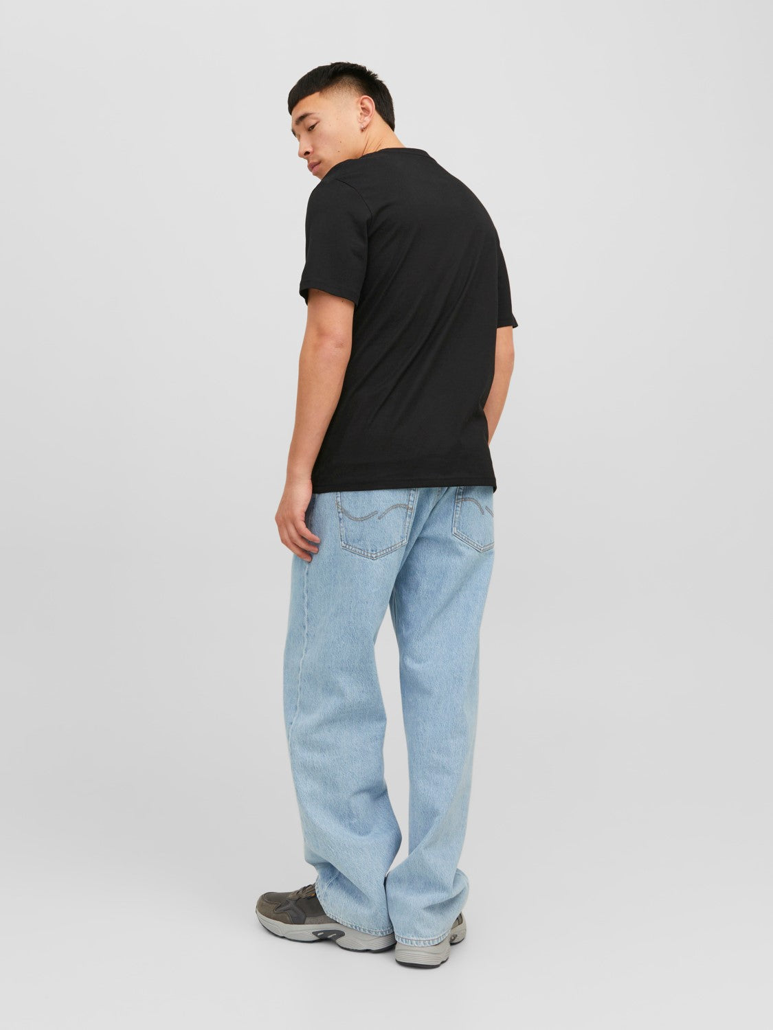 JACK & JONES T-SHIRT ORIGINALS STUDIO - Col. Nero