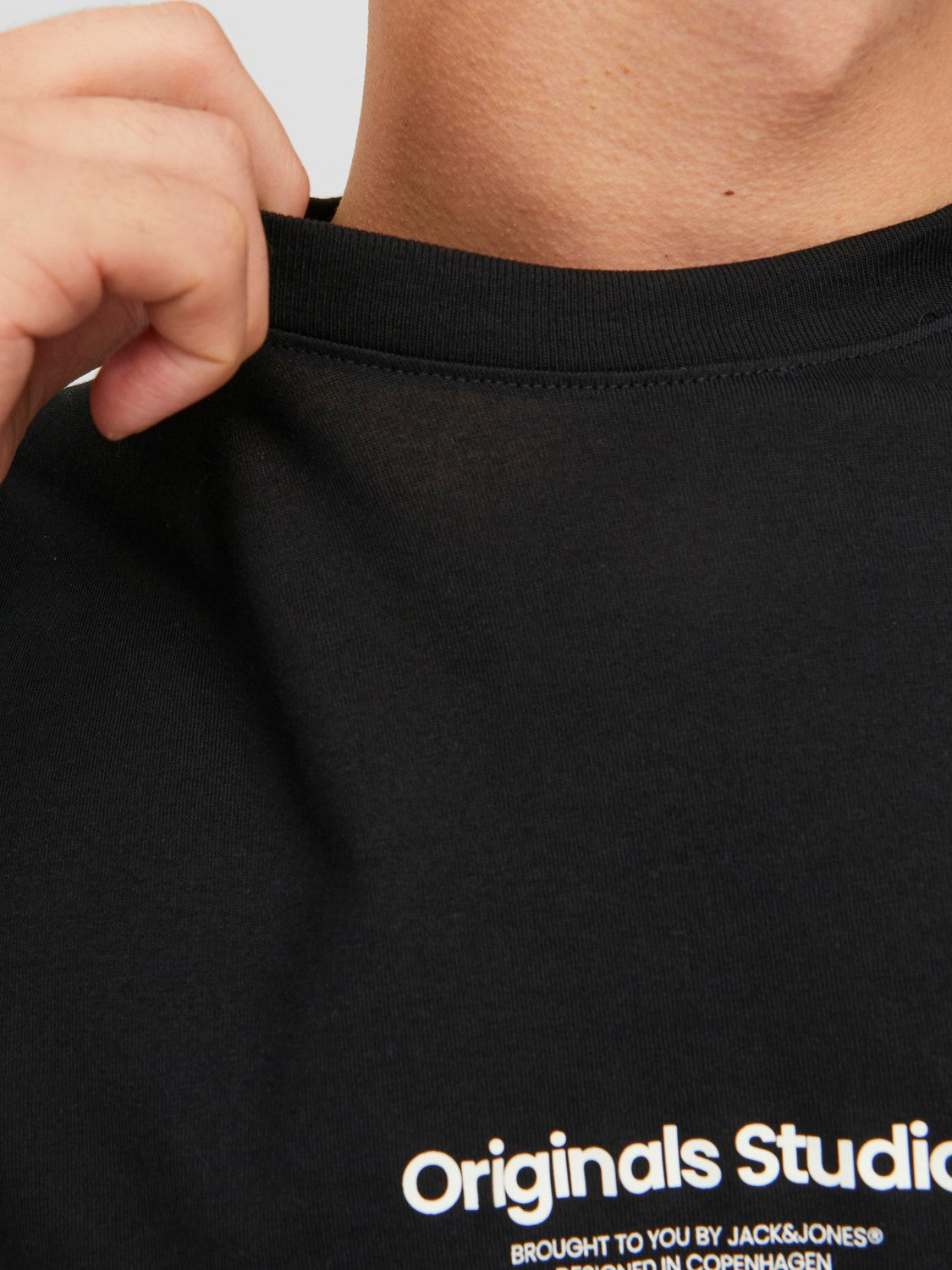 JACK & JONES T-SHIRT ORIGINALS STUDIO - Col. Nero