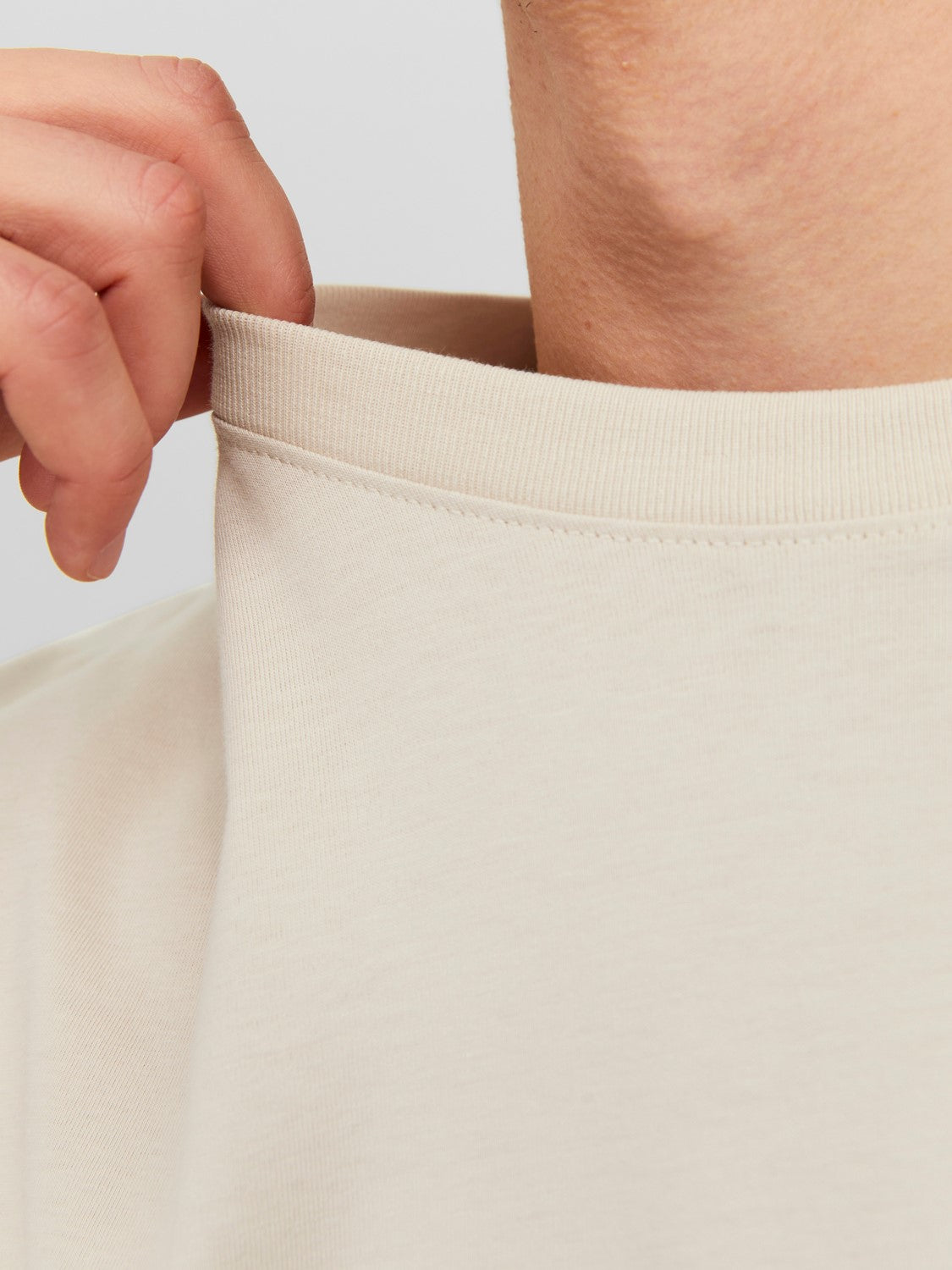 JACK & JONES T-SHIRT ORIGINALS STUDIO - Col. Beige