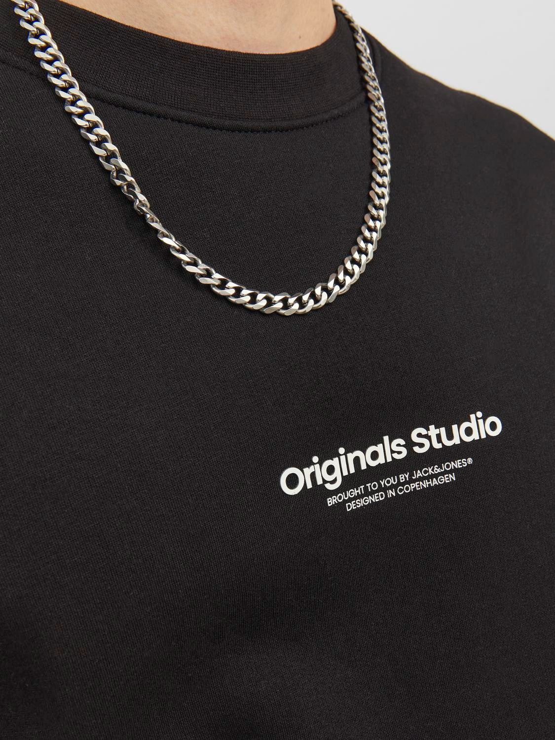 JACK & JONES FELPA "ORIGINALS STUDIO" - Col. Nero