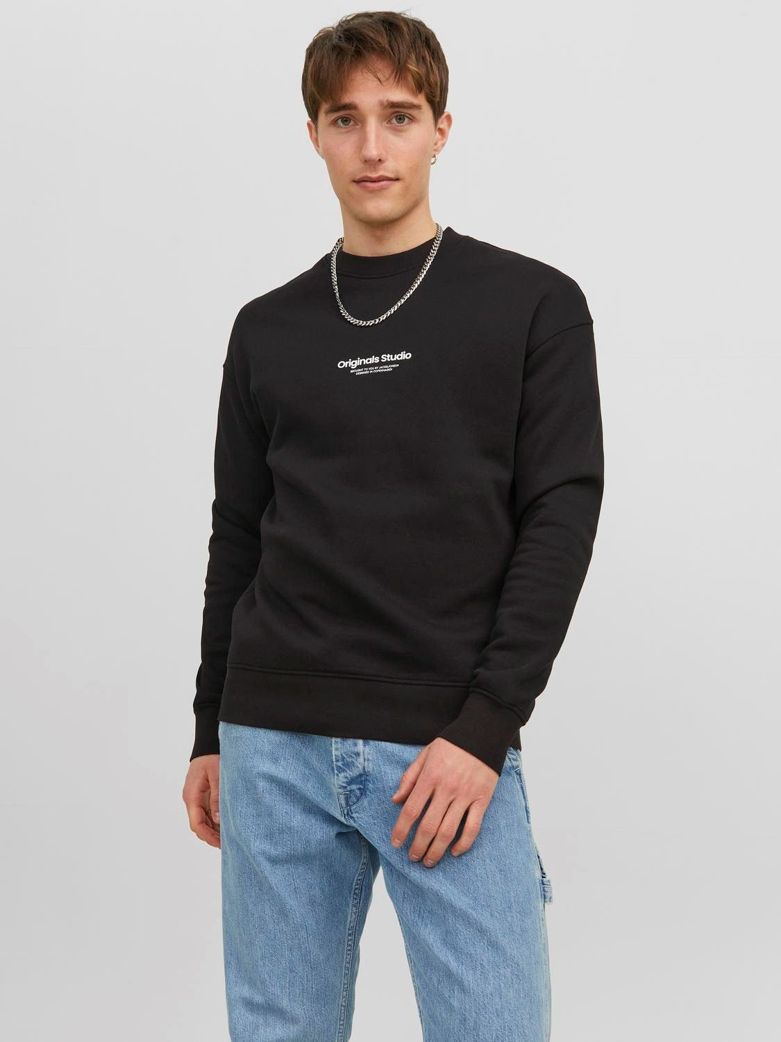 JACK & JONES FELPA "ORIGINALS STUDIO" - Col. Nero