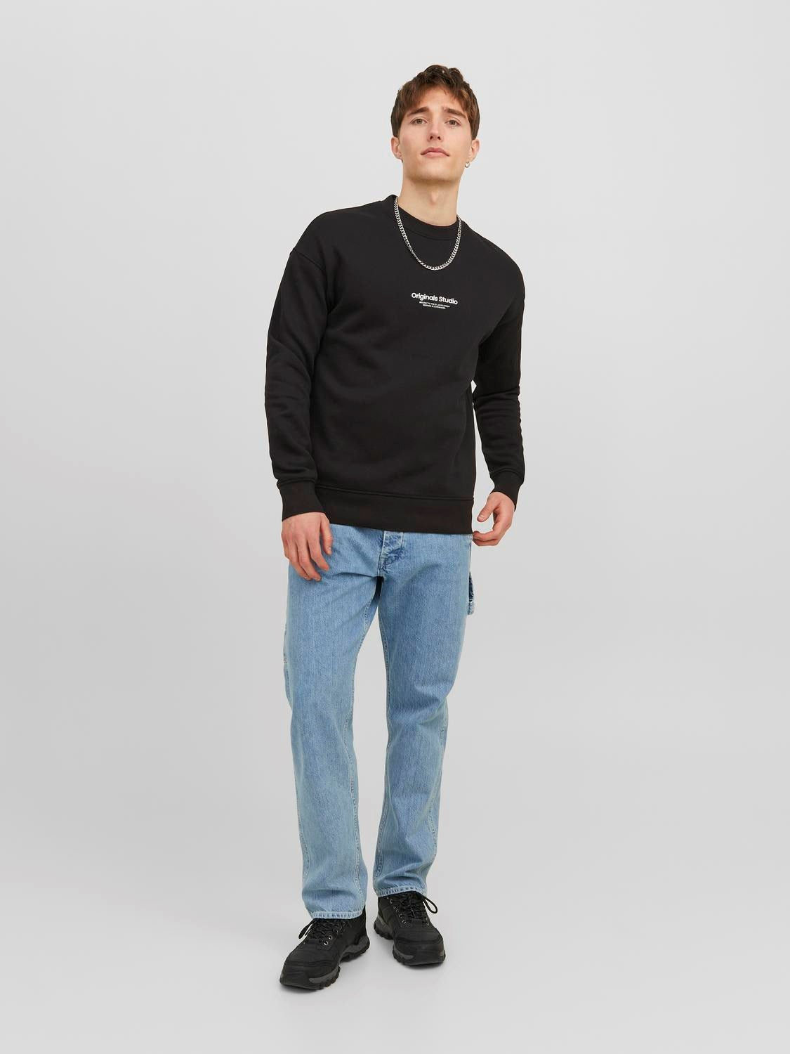 JACK & JONES FELPA "ORIGINALS STUDIO" - Col. Nero