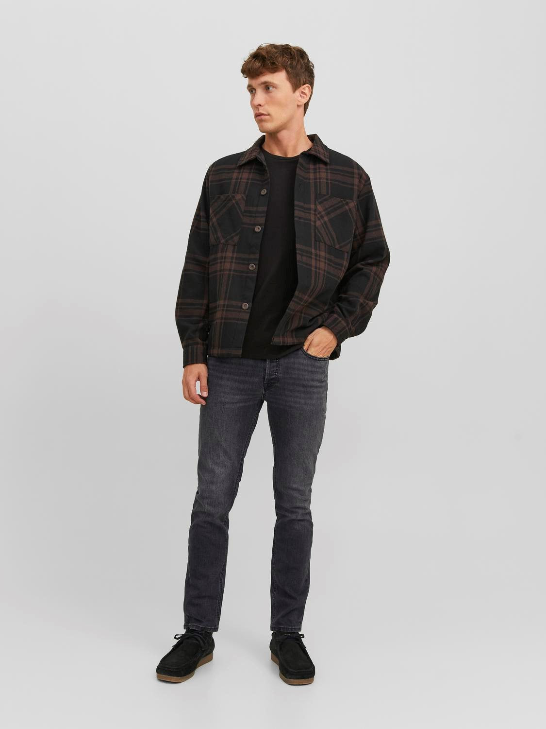 JACK & JONES JEANS SLIM - Black Denim
