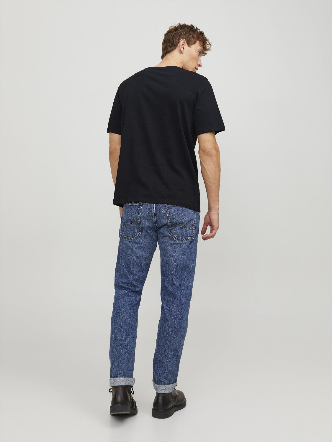 JACK & JONES T-SHIRT ESSENTIALS - Col. nero