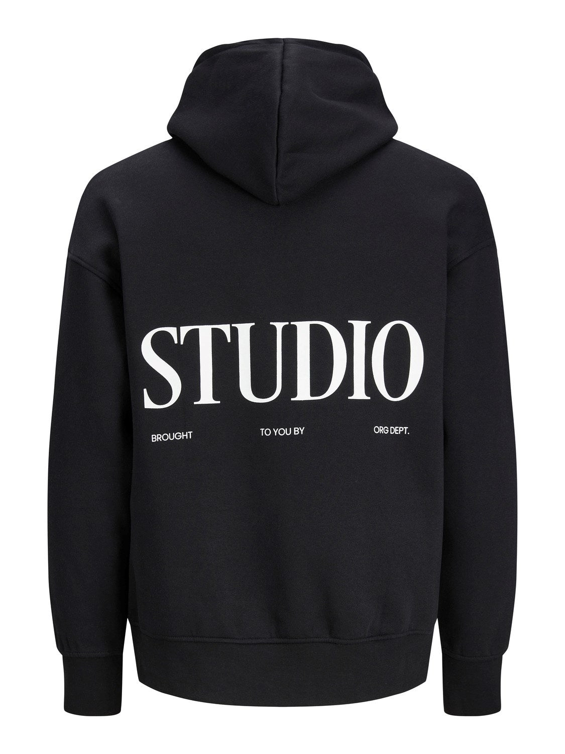 JACK & JONES FELPA CON CAPPUCCIO "STUDIO DEPT." - Col. Nero