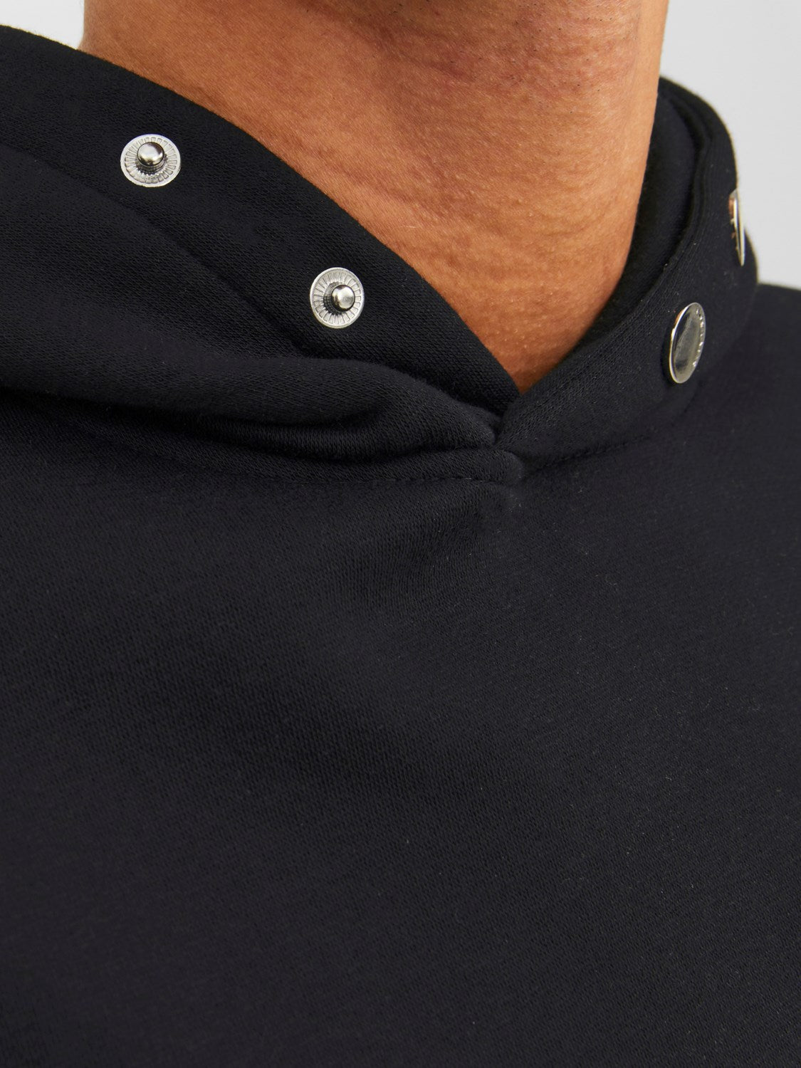 JACK & JONES FELPA CON CAPPUCCIO "STUDIO DEPT." - Col. Nero