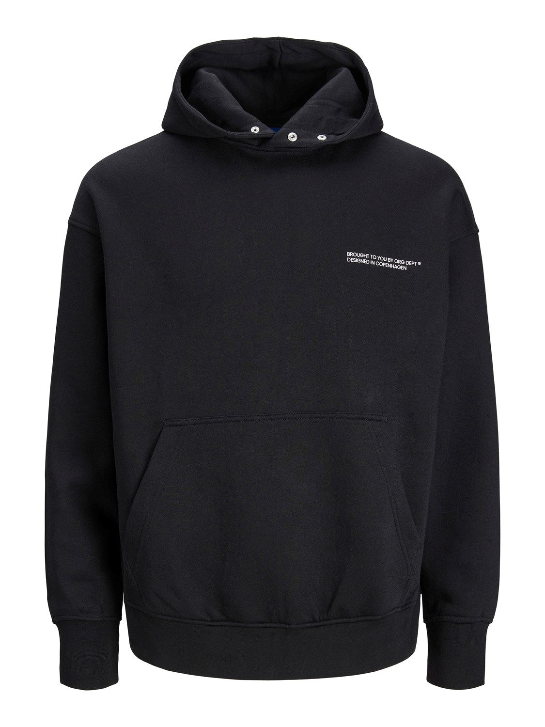 JACK & JONES FELPA CON CAPPUCCIO "STUDIO DEPT." - Col. Nero
