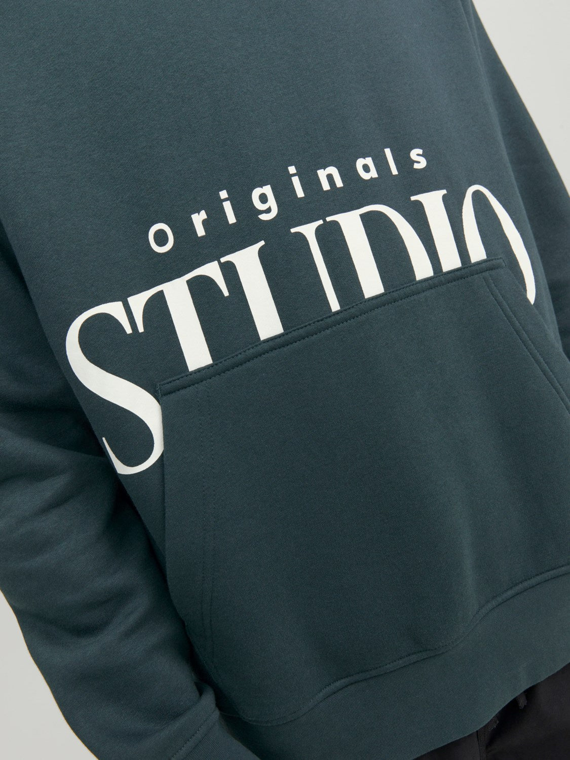 JACK & JONES FELPA CON CAPPUCCIO "ORIGINALS STUDIO" - Col. Magical forest