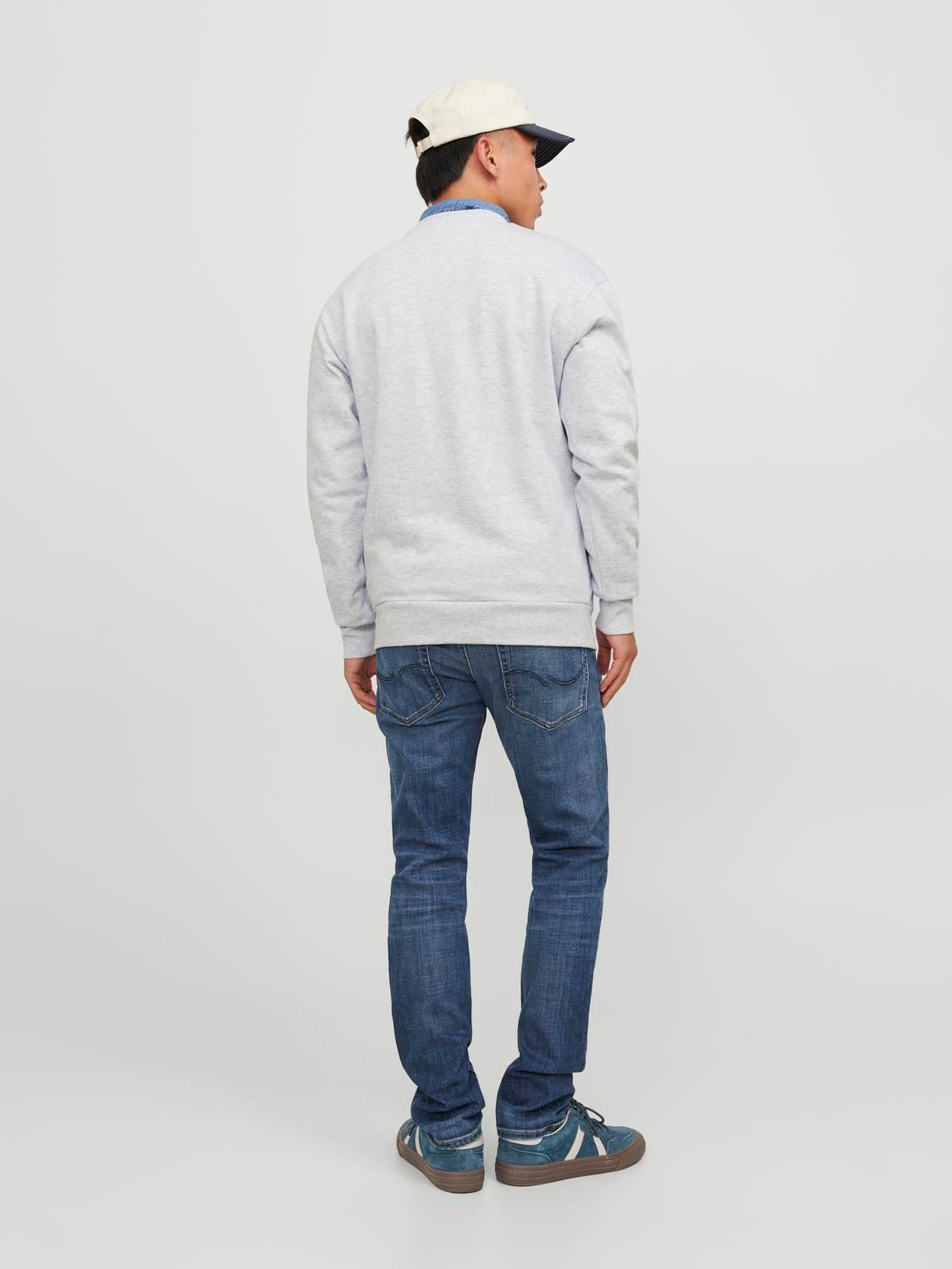 JACK & JONES FELPA "SINCE 1990" - Col. Grigio