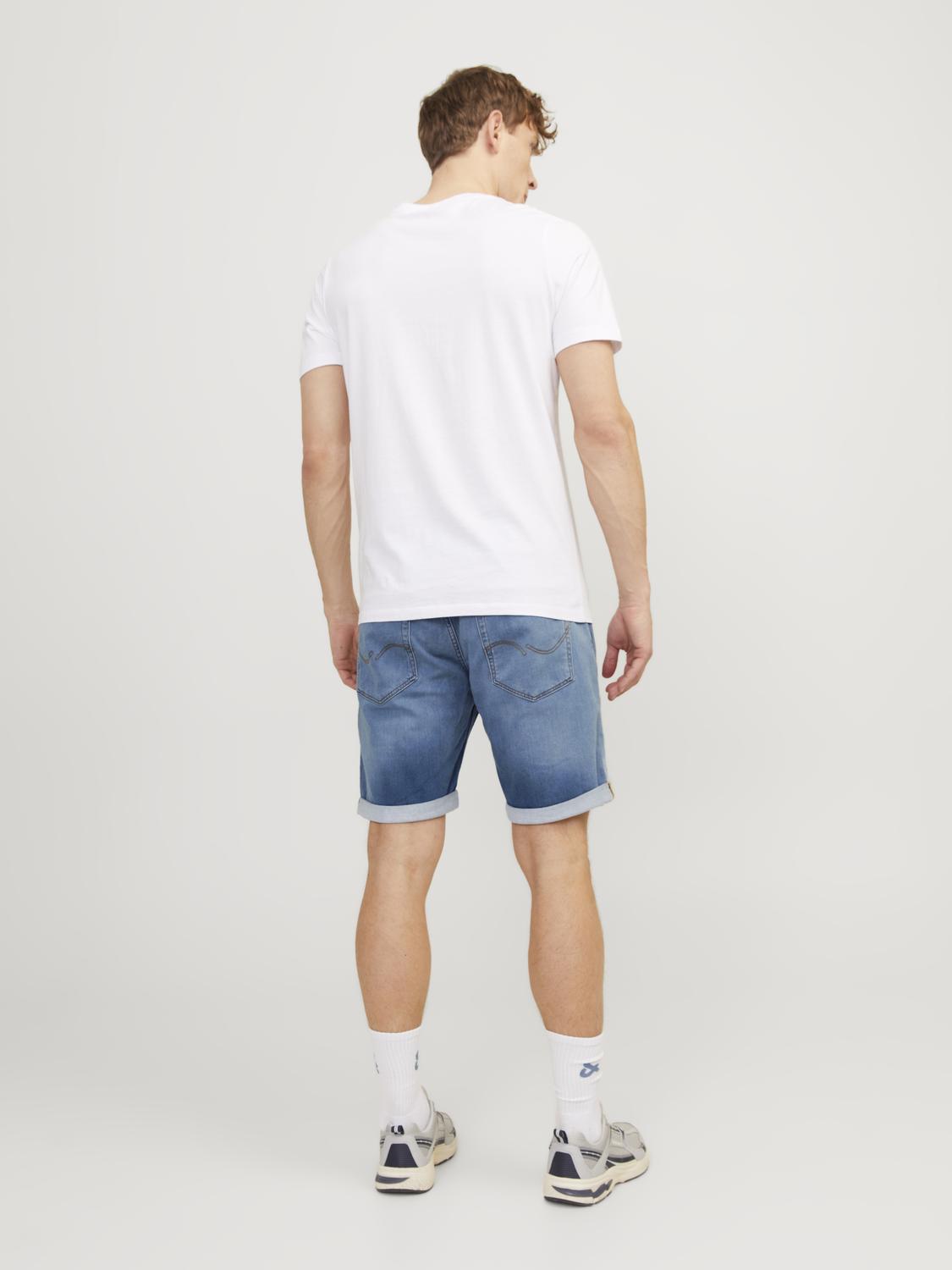 JACK & JONES DENIM BASIC SHORTS