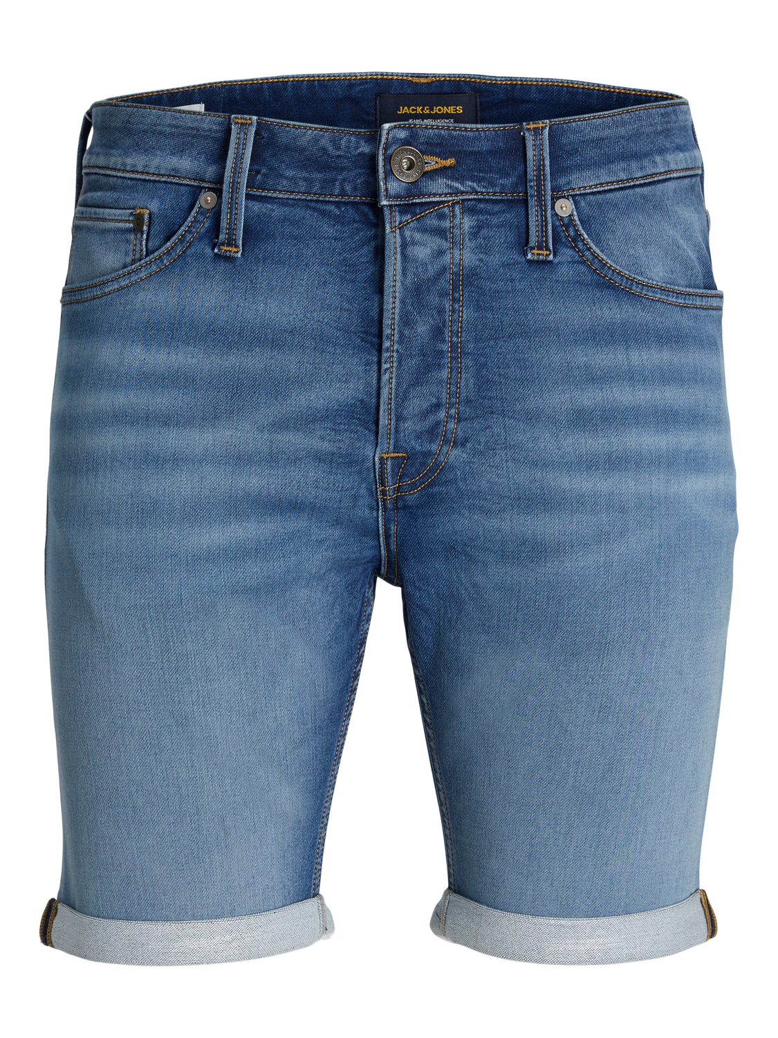 JACK & JONES DENIM BASIC SHORTS