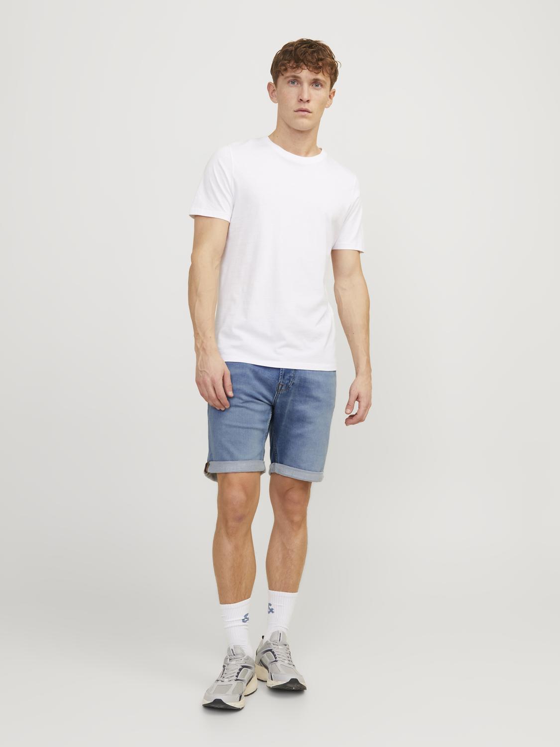 JACK & JONES DENIM BASIC SHORTS