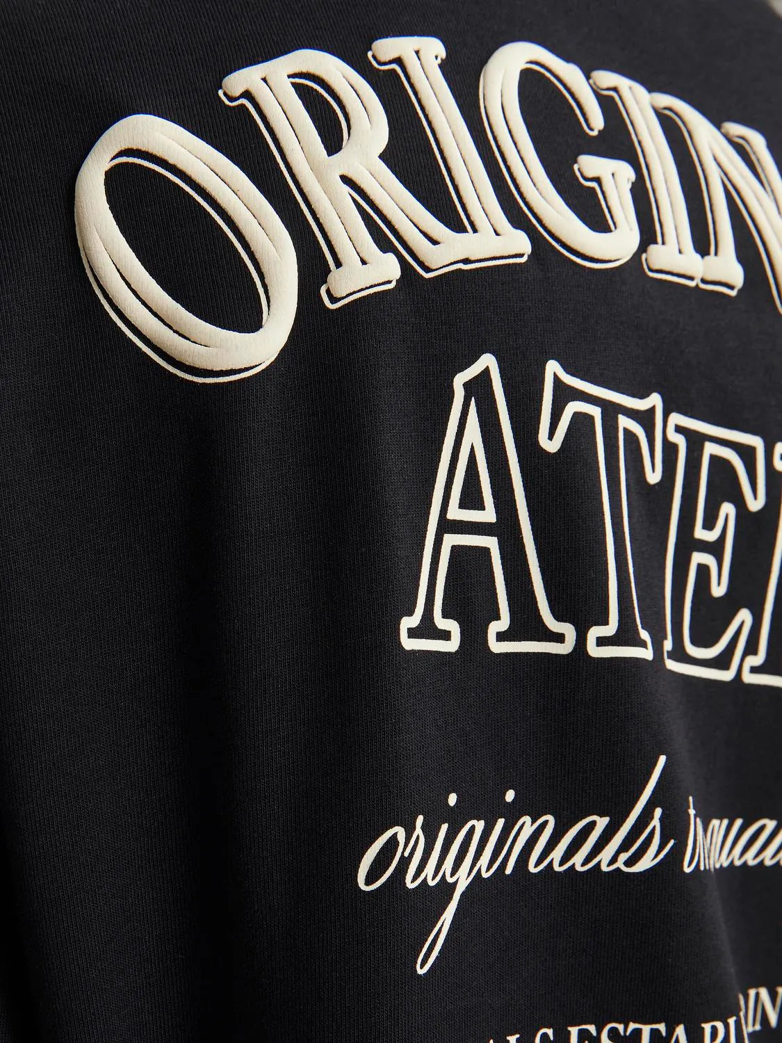 JACK & JONES T-SHIRT 'ORIGINALS CO ATELIER' - Col. Nero