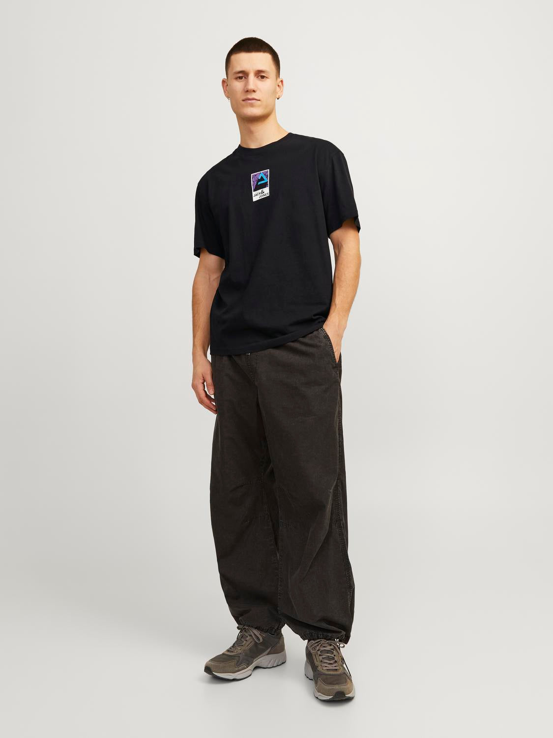 JACK & JONES T-SHIRT CORE - Col. Nero