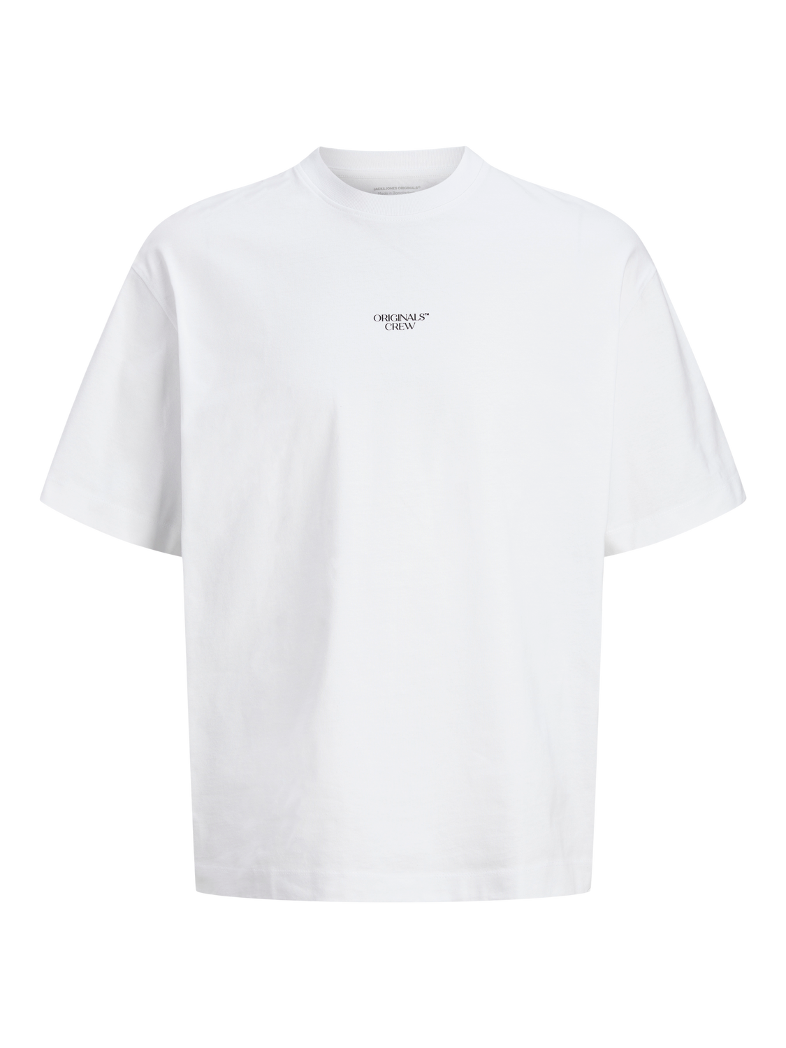 JACK & JONES T-SHIRT ORIGINALS CREW - Col. bianco