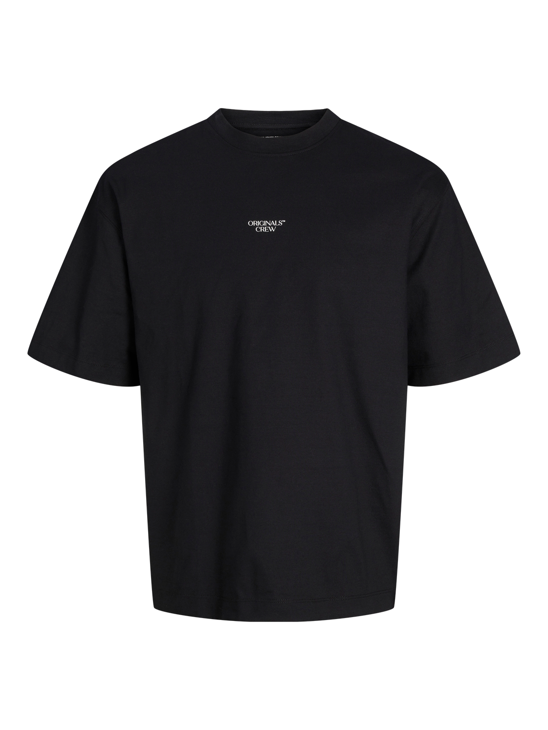JACK & JONES T-SHIRT ORIGINALS CREW - Col. nero