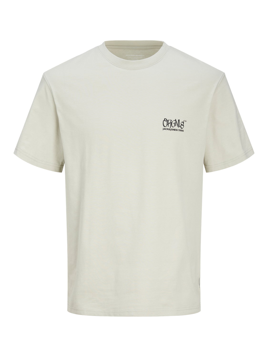 JACK & JONES T-SHIRT CREATIVE - Mineral Gray