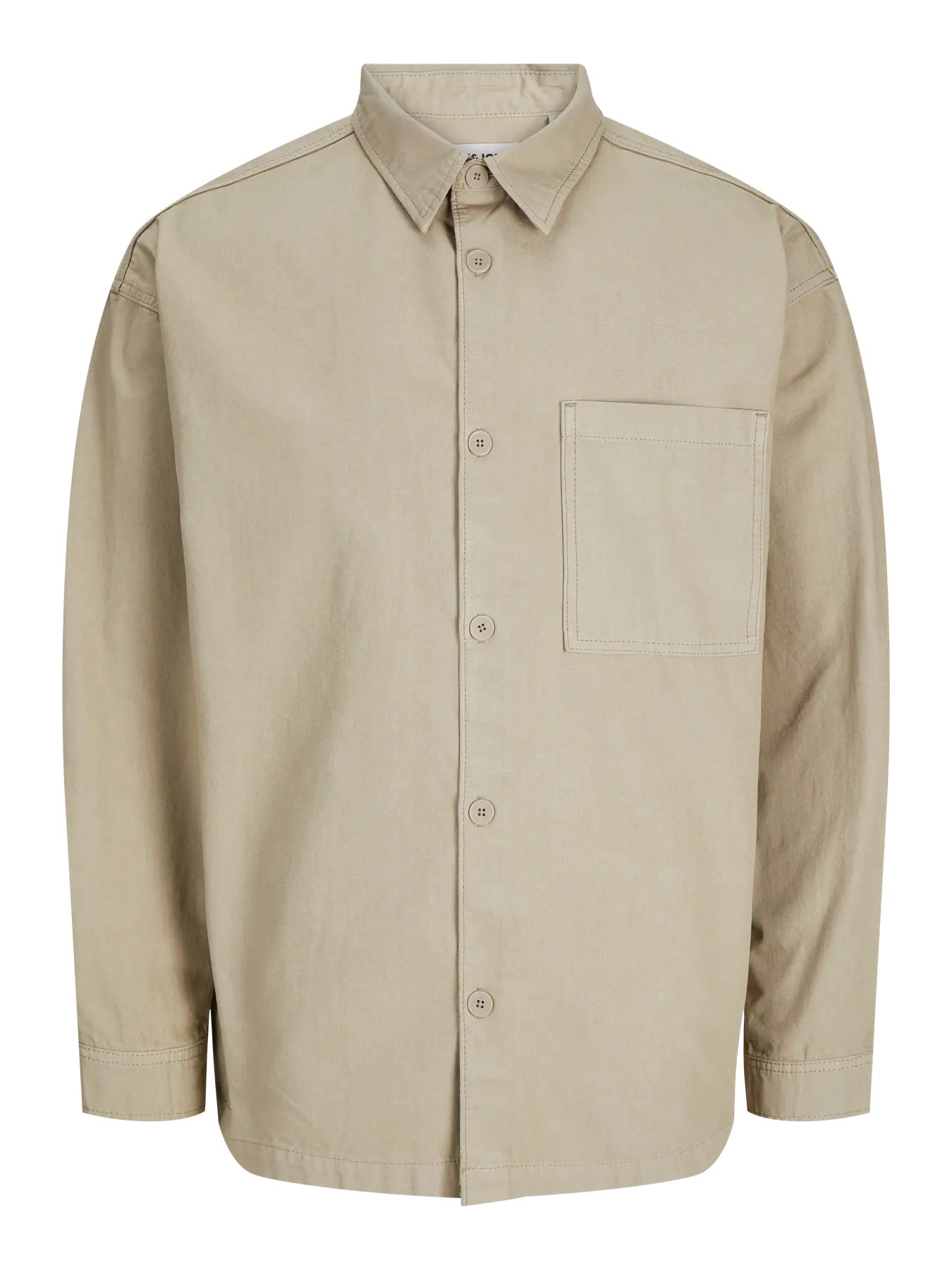 JACK & JONES GIACCA CAMICIA RELAXED FIT - Col. Beige