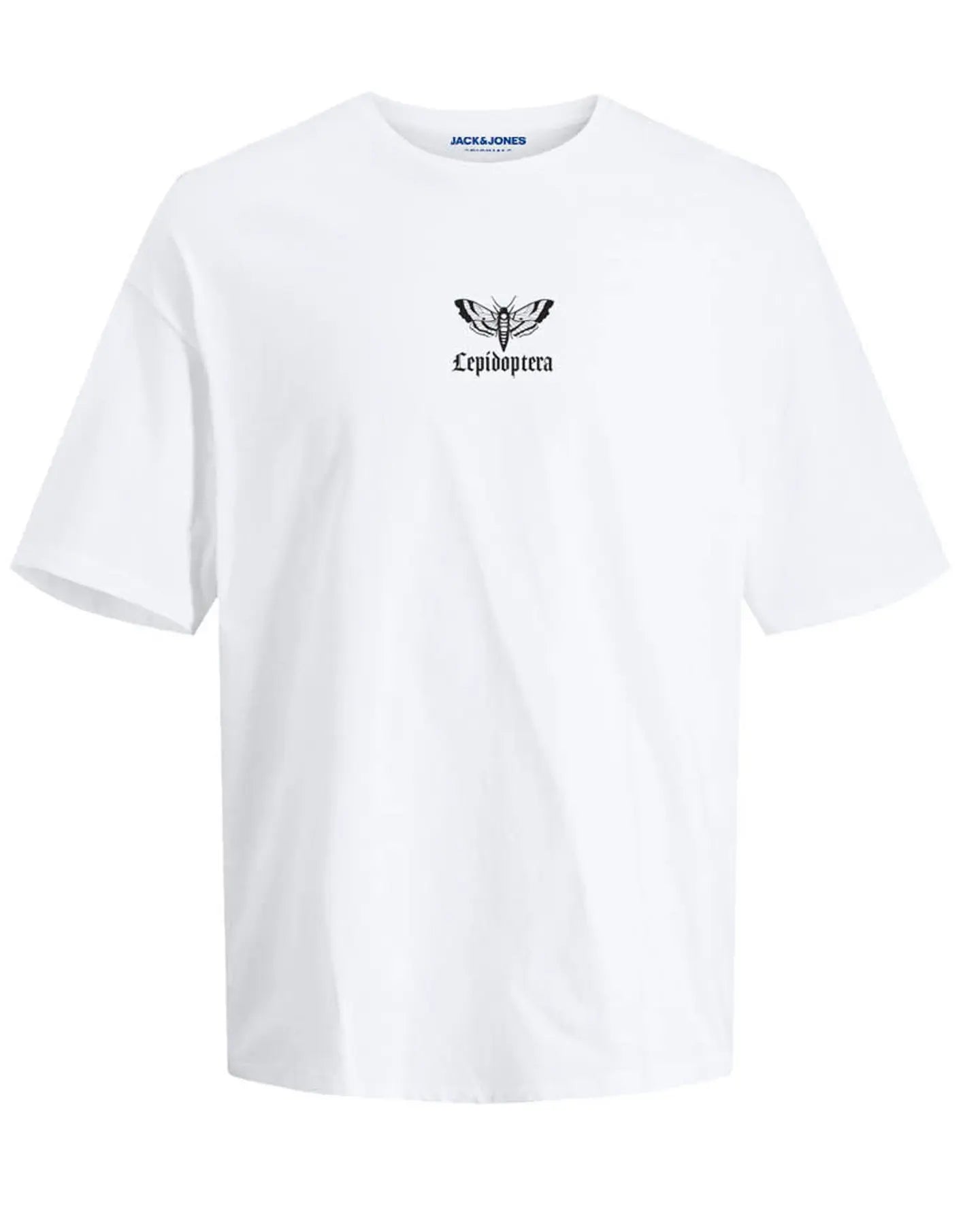 JACK & JONES T-SHIRT BUTTERFLY - Col. Bianco