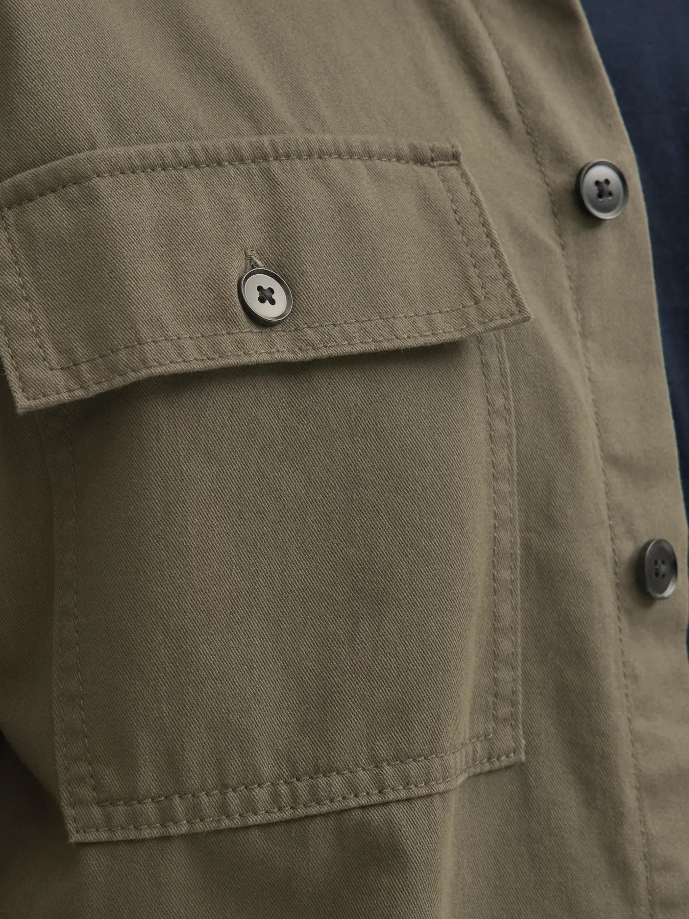 JACK & JONES CAMICIA GIACCA OVERSHIRT - Col. verde militare