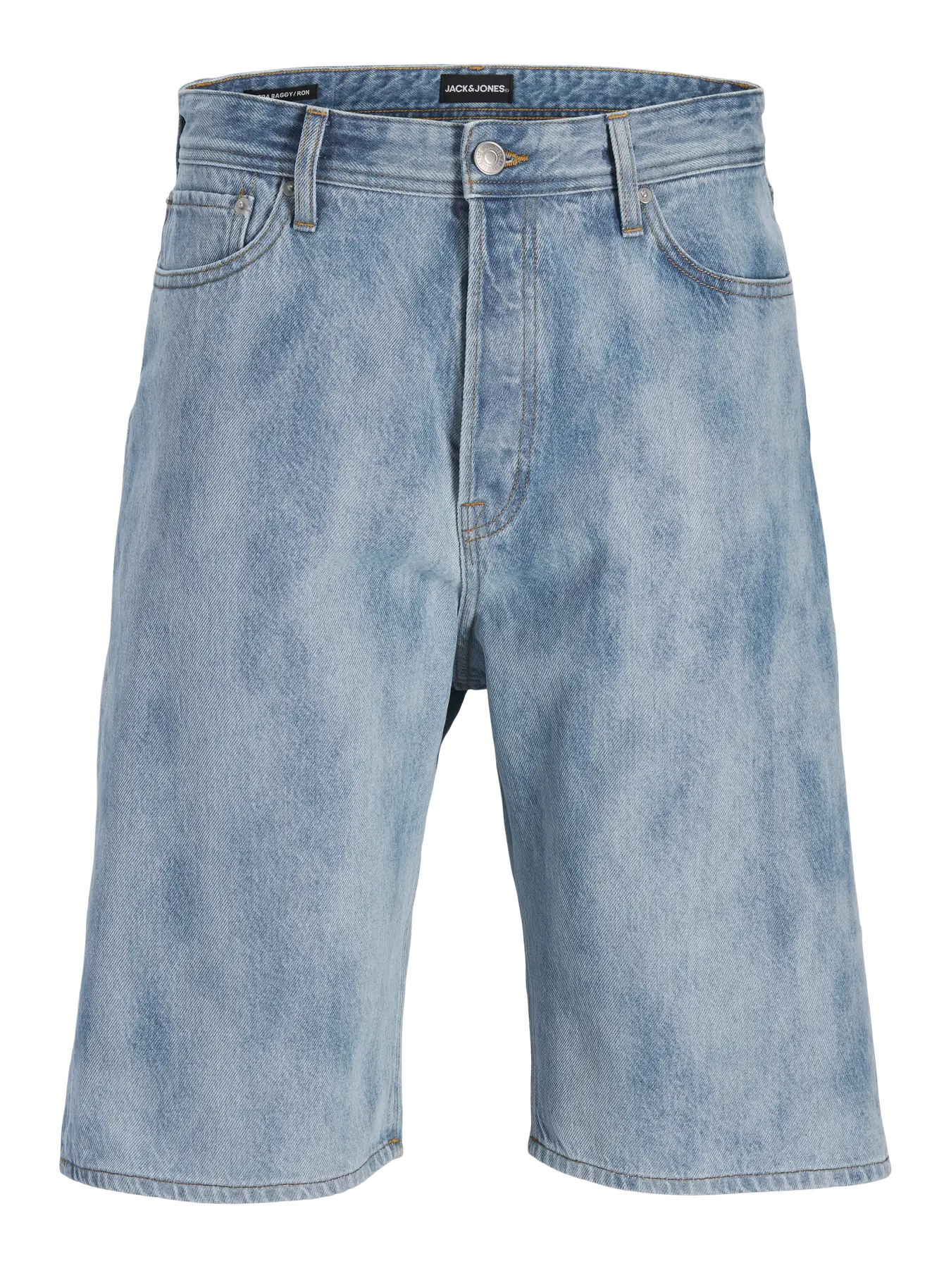 JACK & JONES SHORTS IN JEANS EXTRA BAGGY "JJIRON" - Denim
