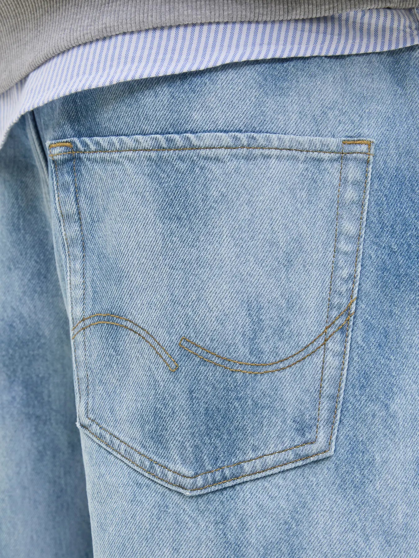 JACK & JONES SHORTS IN JEANS EXTRA BAGGY "JJIRON" - Denim