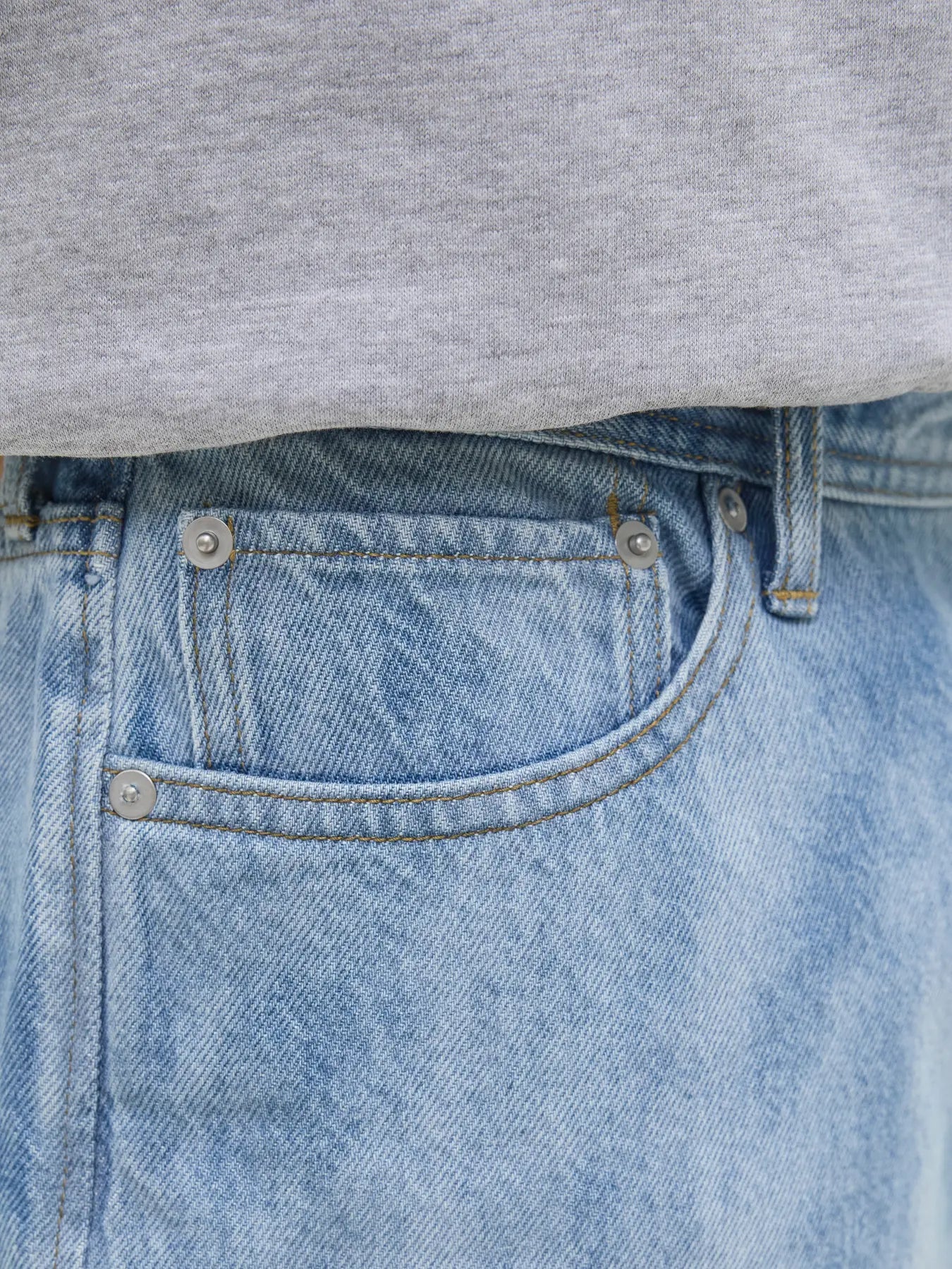 JACK & JONES SHORTS IN JEANS EXTRA BAGGY "JJIRON" - Denim