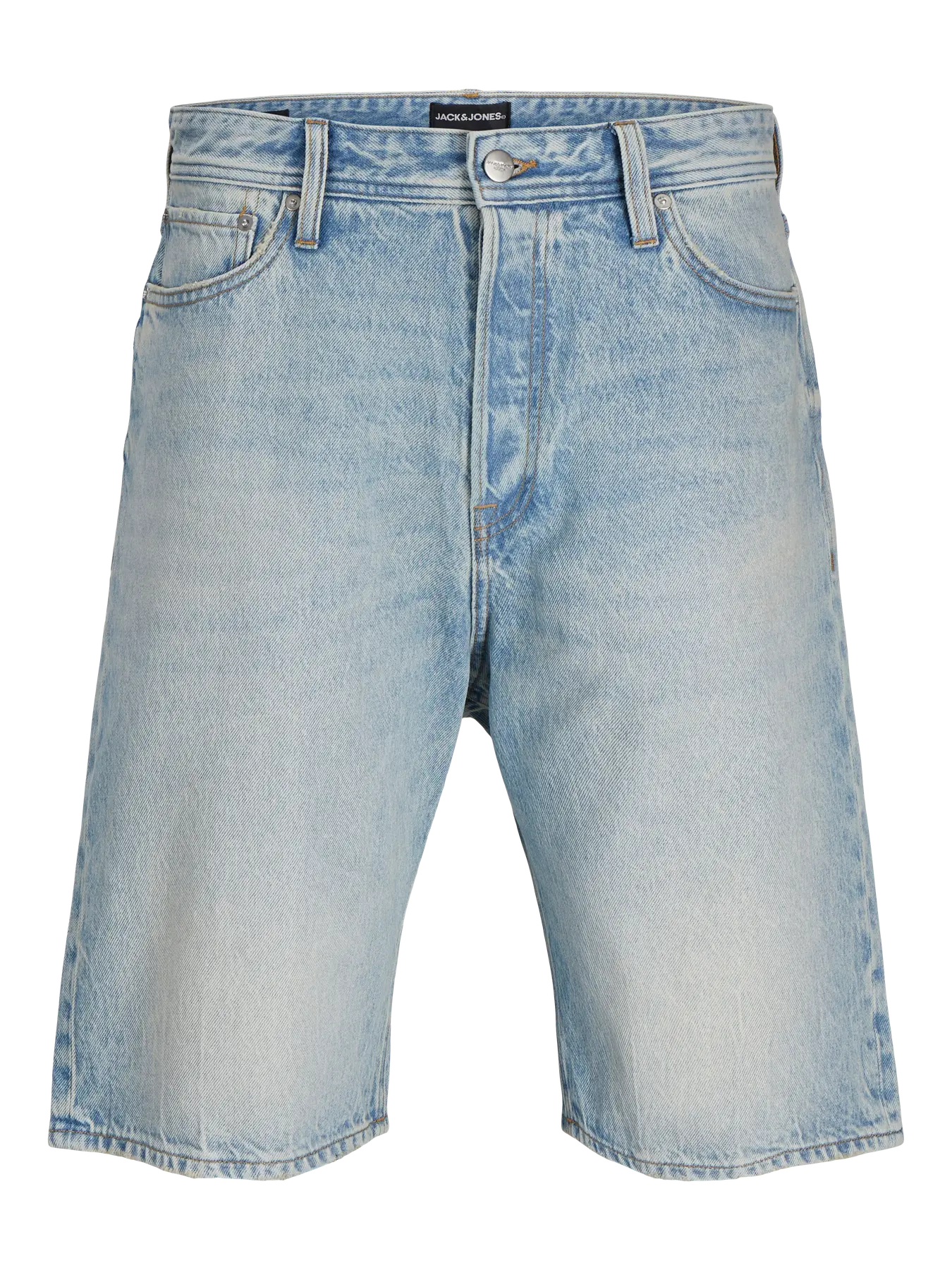 JACK & JONES SHORTS IN JEANS EXTRA BAGGY - Light Denim