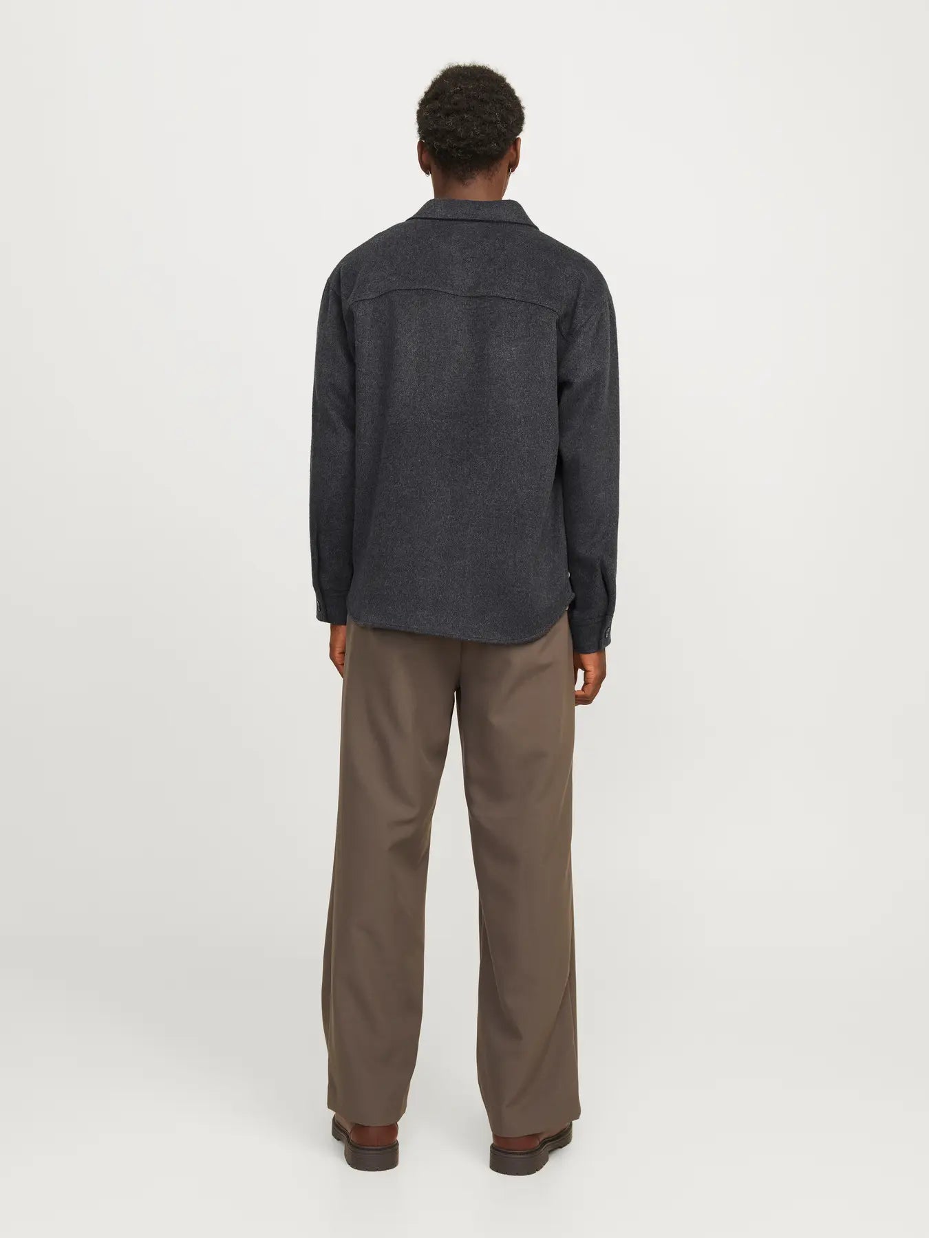 JACK & JONES GIACCA CAMICIA "JJEBRADLEY" RELAXED FIT - Col. nero