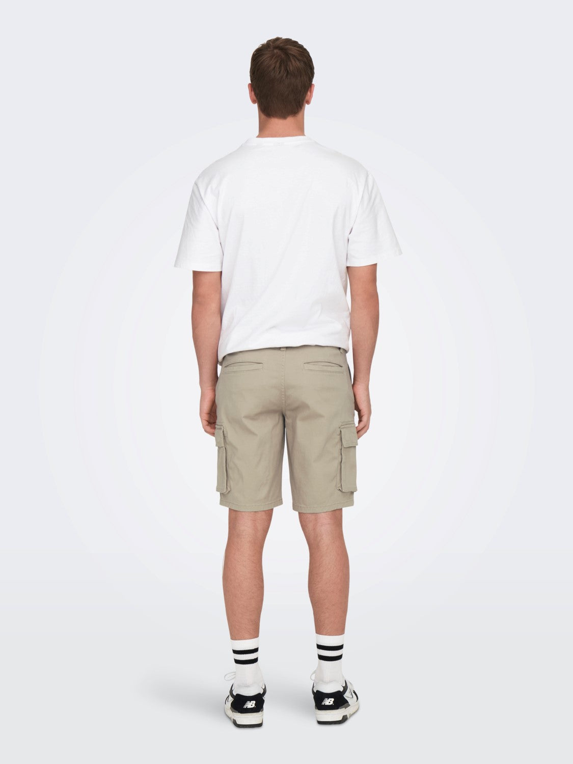 ONLY & SONS PANTALONCINI CARGO - Beige