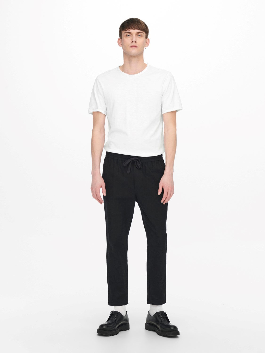 ONLY & SONS T-SHIRT BASIC - Col. bianco