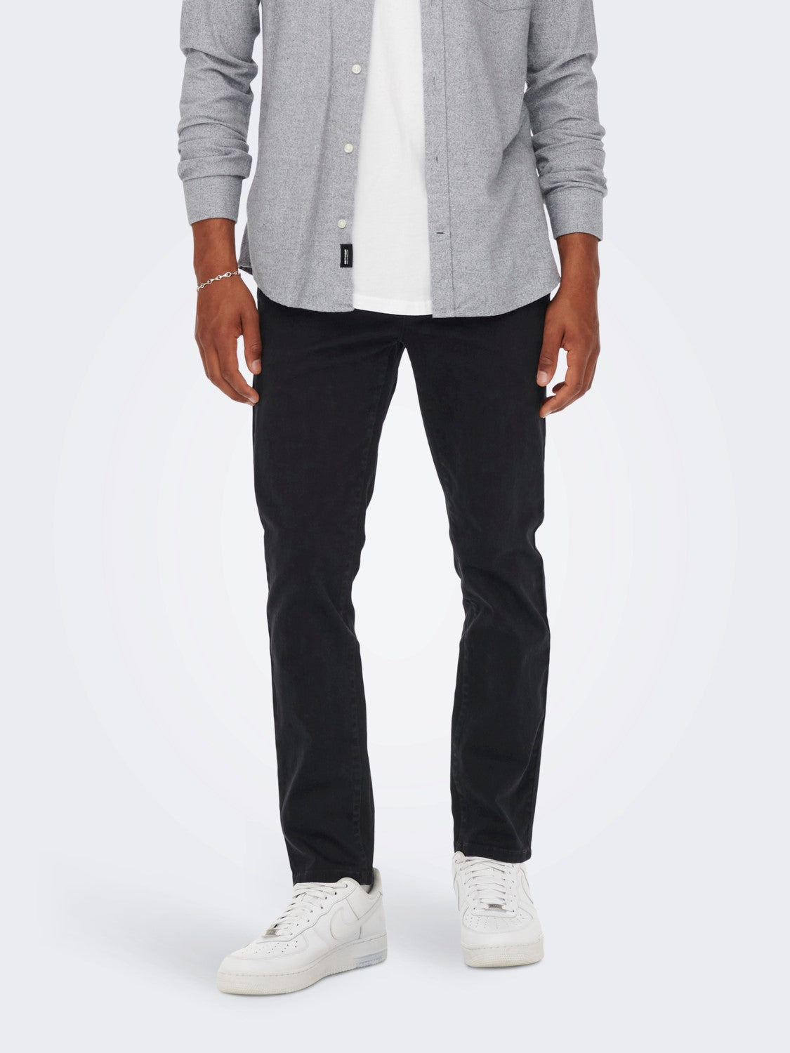 ONLY & SONS PANTALONI CHINO - Dark Navy