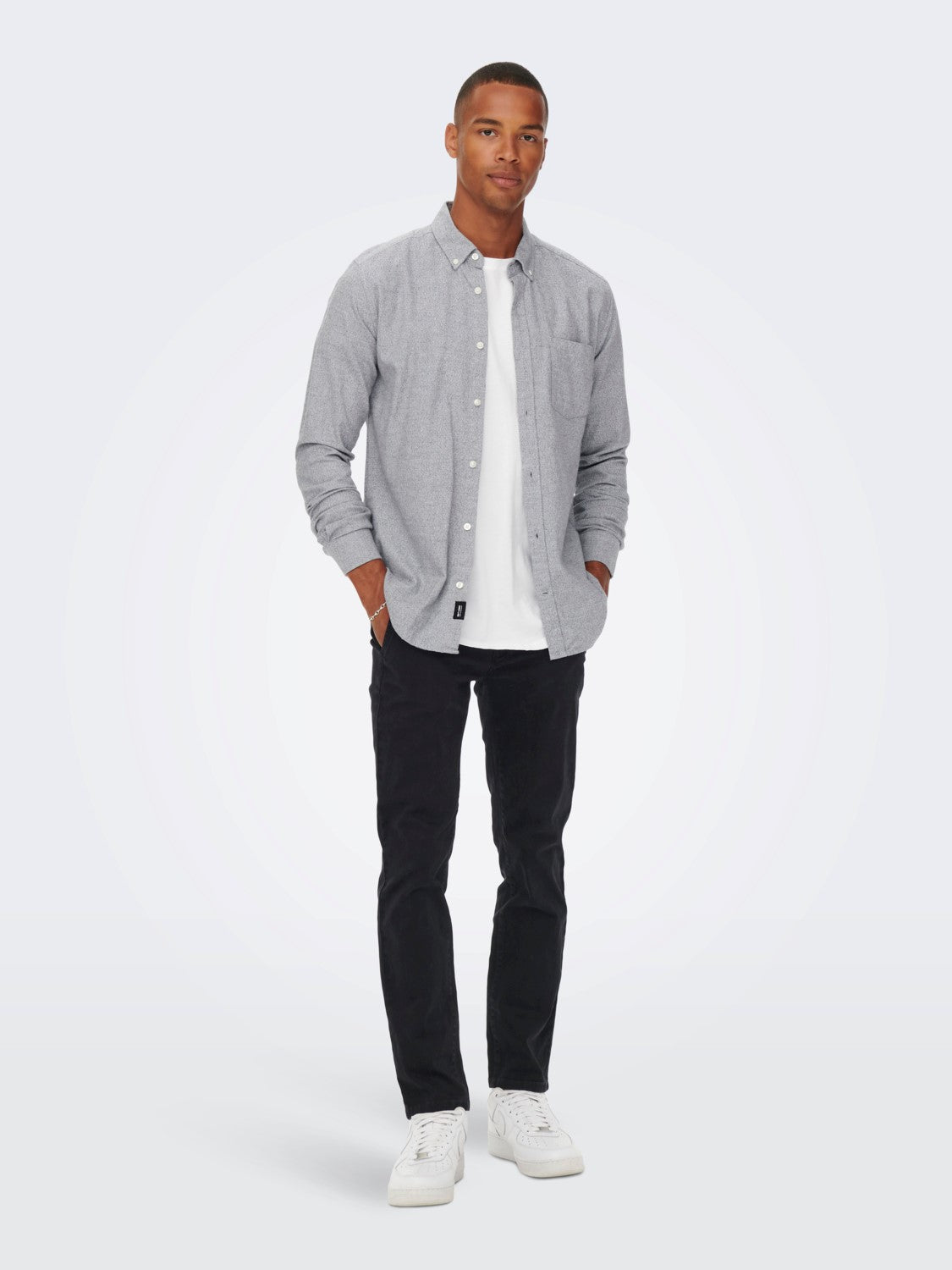 ONLY & SONS PANTALONI CHINO - Dark Navy